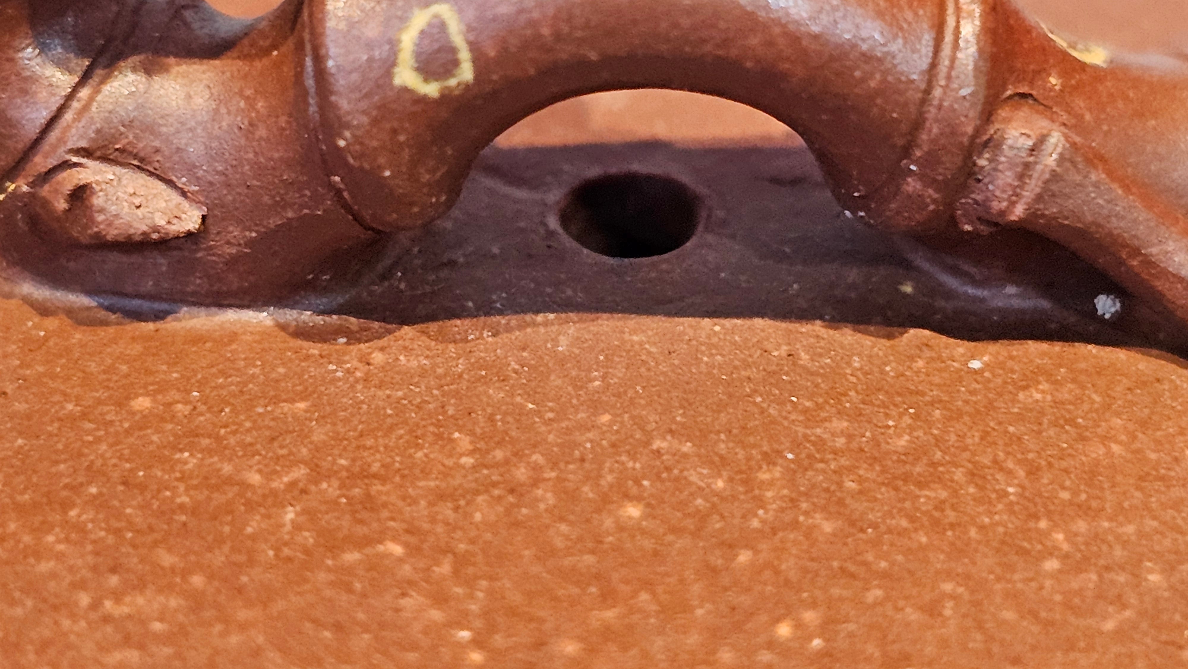 《湘妃竹段》"Xiang Fei Zhu Duan", 240.8ml, Di Cao Qing Zi Ni with Duan Ni Clay embellishments for the characteristic "Xiang Fei Bamboo" Patterns, by L4 Assoc Master Yu Chun Lei 俞春雷 ~ !Congratulations to Mr T.N., 1647hrs 3rd Aug 2025, Mississauga! Canada🇨🇦.