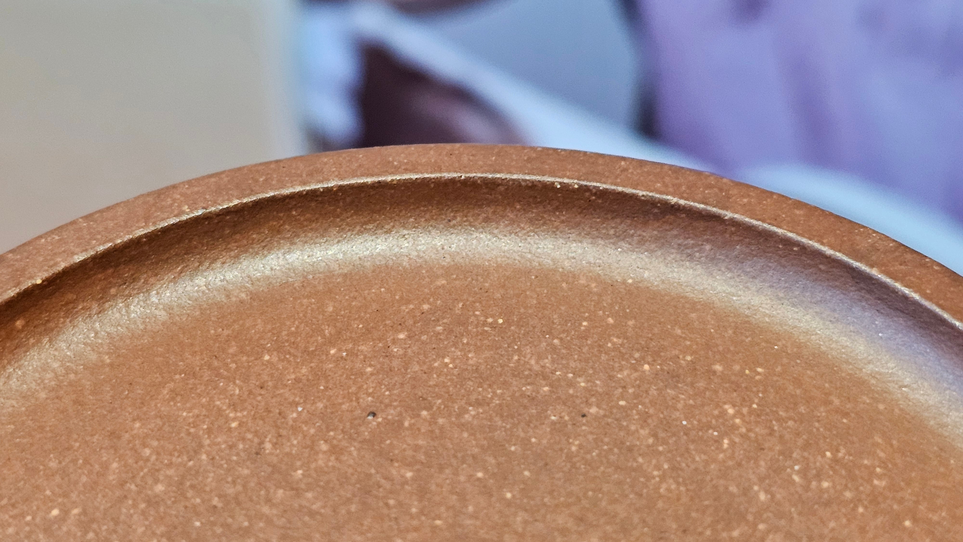 《湘妃竹段》"Xiang Fei Zhu Duan", 240.8ml, Di Cao Qing Zi Ni with Duan Ni Clay embellishments for the characteristic "Xiang Fei Bamboo" Patterns, by L4 Assoc Master Yu Chun Lei 俞春雷 ~ !Congratulations to Mr T.N., 1647hrs 3rd Aug 2025, Mississauga! Canada🇨🇦.