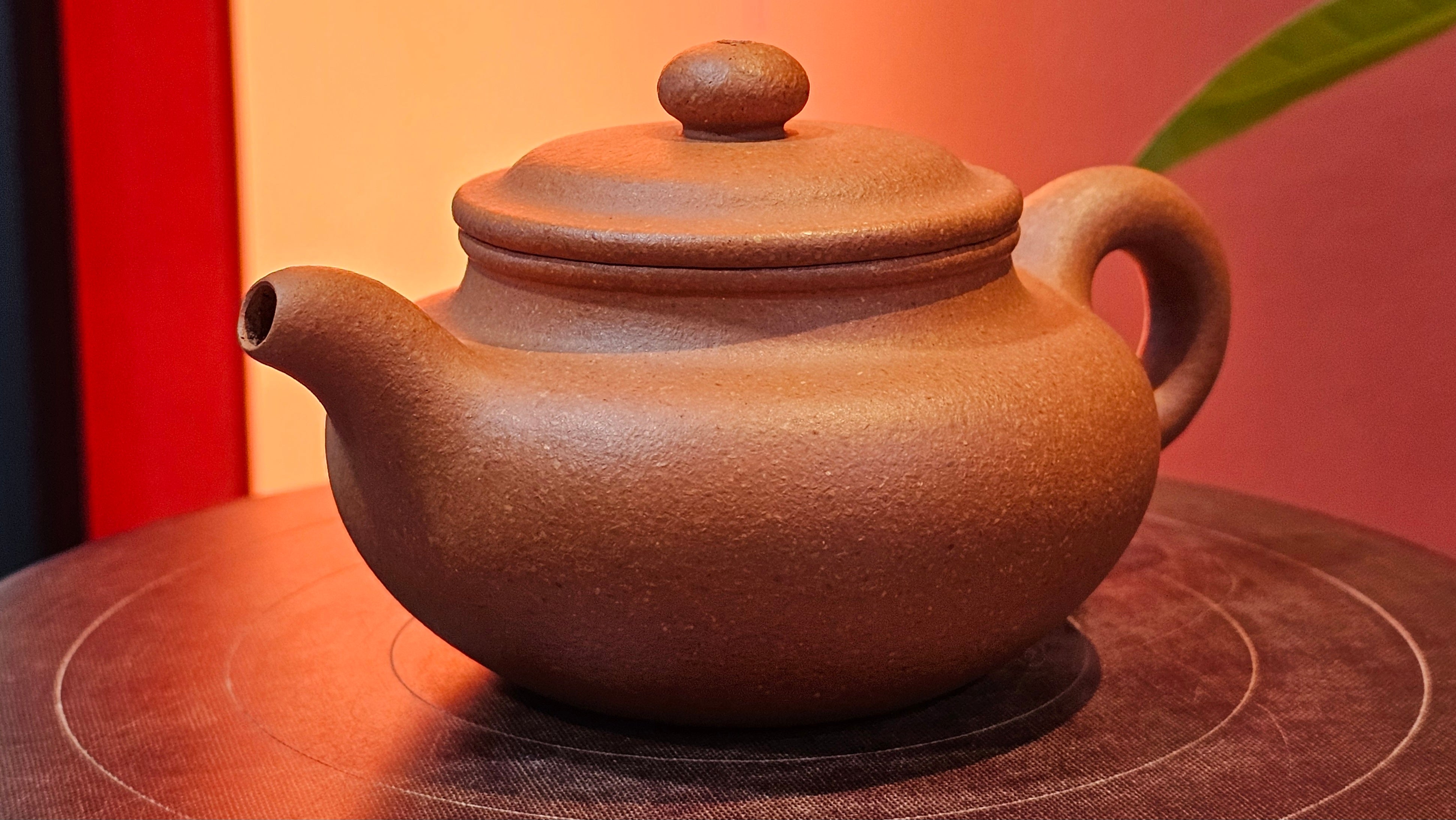 Fang Gu 仿古, 152.1ml, Huang Jiang Po Ni 黄降坡泥, by our Collaborative Craftsman Chen Fa Chu 陈法初 ~!Congratulations to Mr B., 1506hrs 11th August 2025, Grand Rapids! MI.