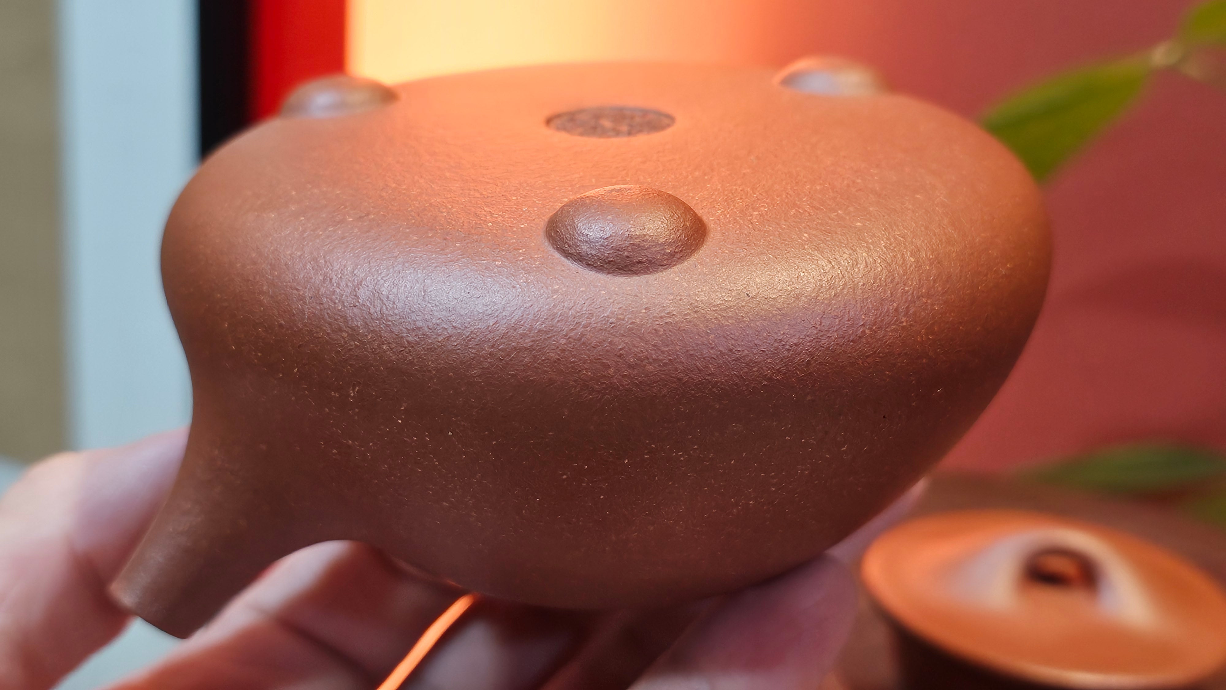 Jing Zhou Shi Piao 景舟石瓢, 239.8ml, Hong Jiang Po Ni 红降坡泥, by Craftsman Chen Gui Zhi 陈桂枝。(Red JiangPoNi is rarer than Yellow JiangPoNi, XiaoMeiYao ZhuNi & ZhaoZhuang ZhuNi) ~!Congratulations to Ms K.C.! 1549hrs 30th August 2025, Ontario, Canada🇨🇦!