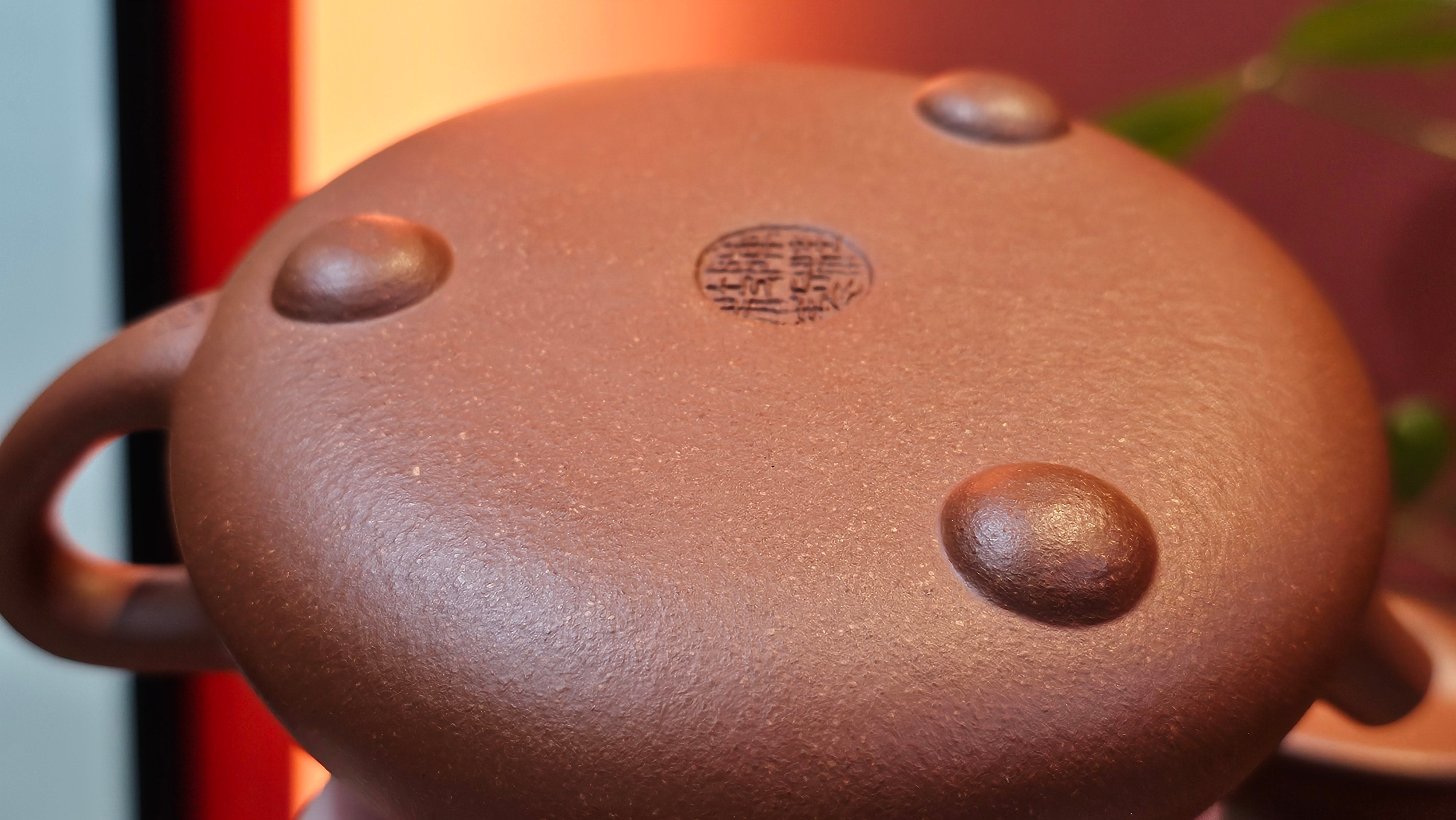 Jing Zhou Shi Piao 景舟石瓢, 239.8ml, Hong Jiang Po Ni 红降坡泥, by Craftsman Chen Gui Zhi 陈桂枝。(Red JiangPoNi is rarer than Yellow JiangPoNi, XiaoMeiYao ZhuNi & ZhaoZhuang ZhuNi) ~!Congratulations to Ms K.C.! 1549hrs 30th August 2025, Ontario, Canada🇨🇦!