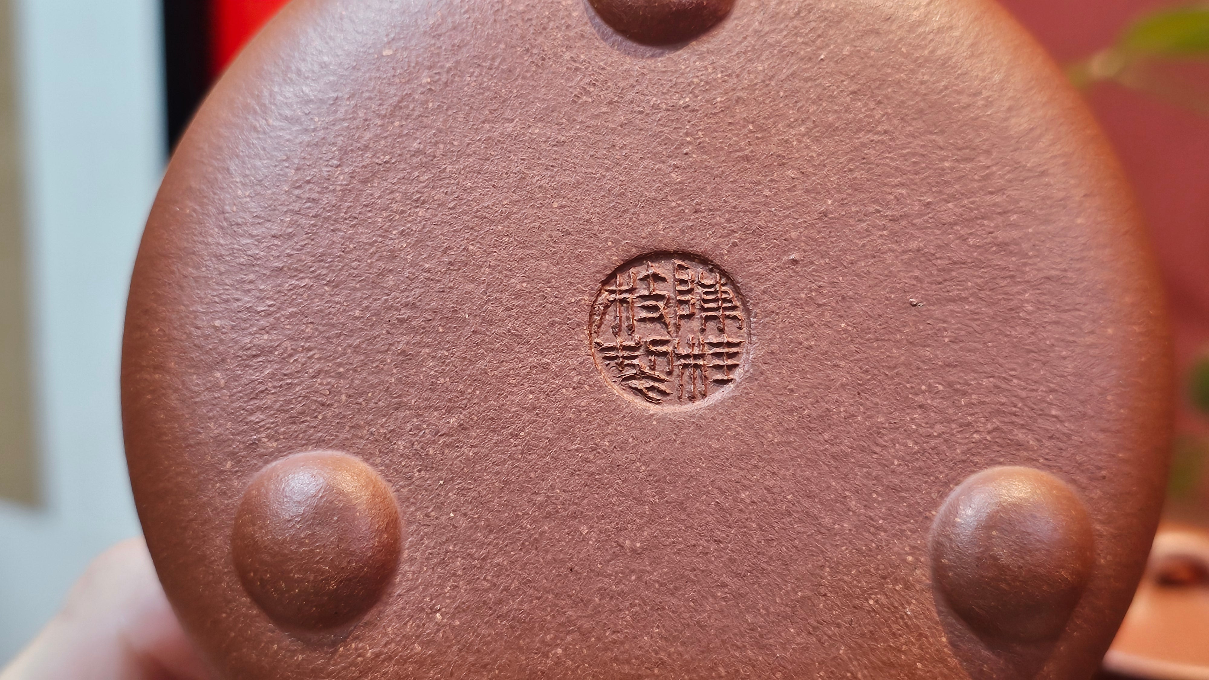 Jing Zhou Shi Piao 景舟石瓢, 239.8ml, Hong Jiang Po Ni 红降坡泥, by Craftsman Chen Gui Zhi 陈桂枝。(Red JiangPoNi is rarer than Yellow JiangPoNi, XiaoMeiYao ZhuNi & ZhaoZhuang ZhuNi) ~!Congratulations to Ms K.C.! 1549hrs 30th August 2025, Ontario, Canada🇨🇦!