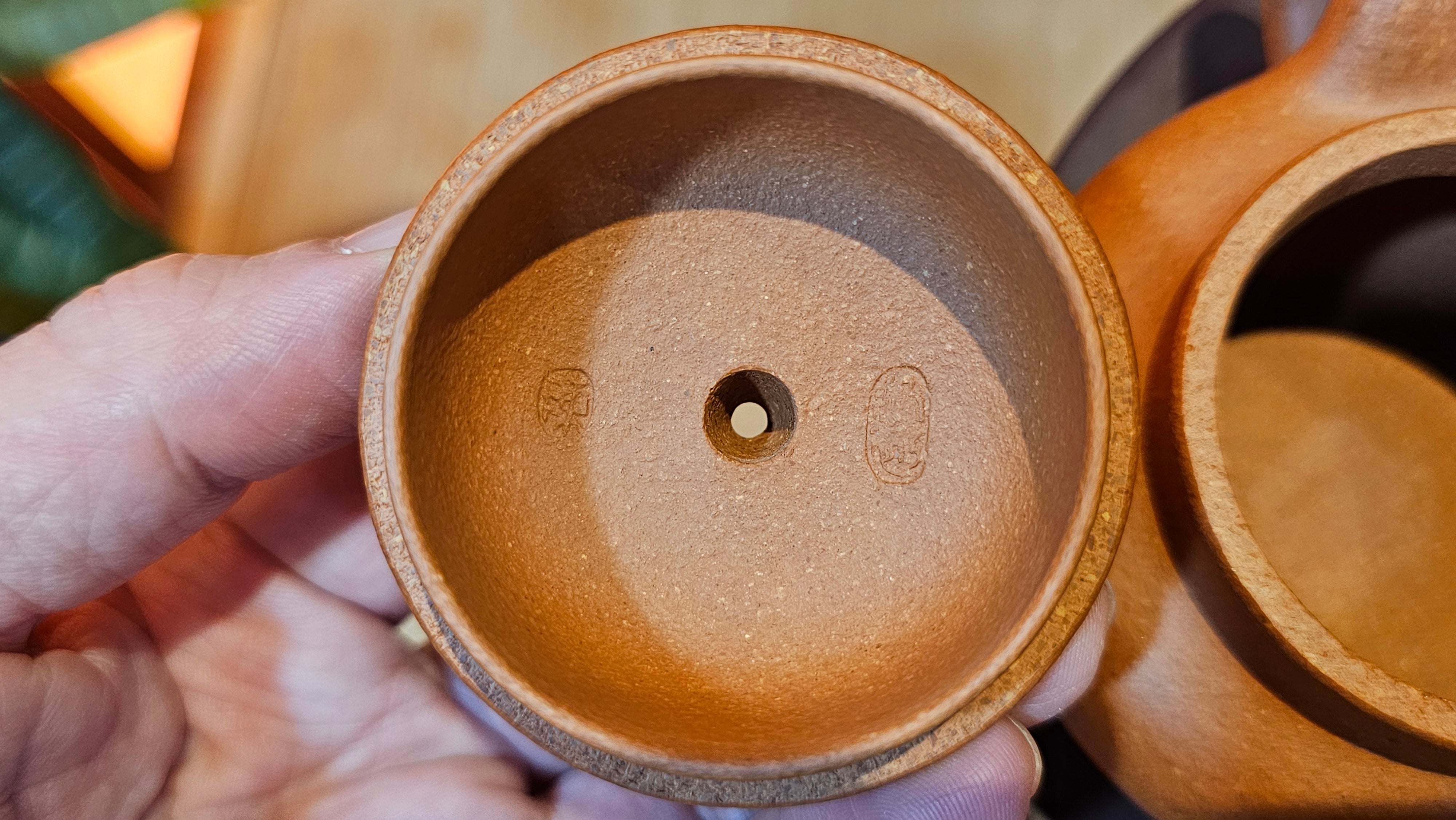 Fang Gu 仿古, 152.1ml, Huang Jiang Po Ni 黄降坡泥, by our Collaborative Craftsman Chen Fa Chu 陈法初 ~!Congratulations to Mr B., 1506hrs 11th August 2025, Grand Rapids! MI.