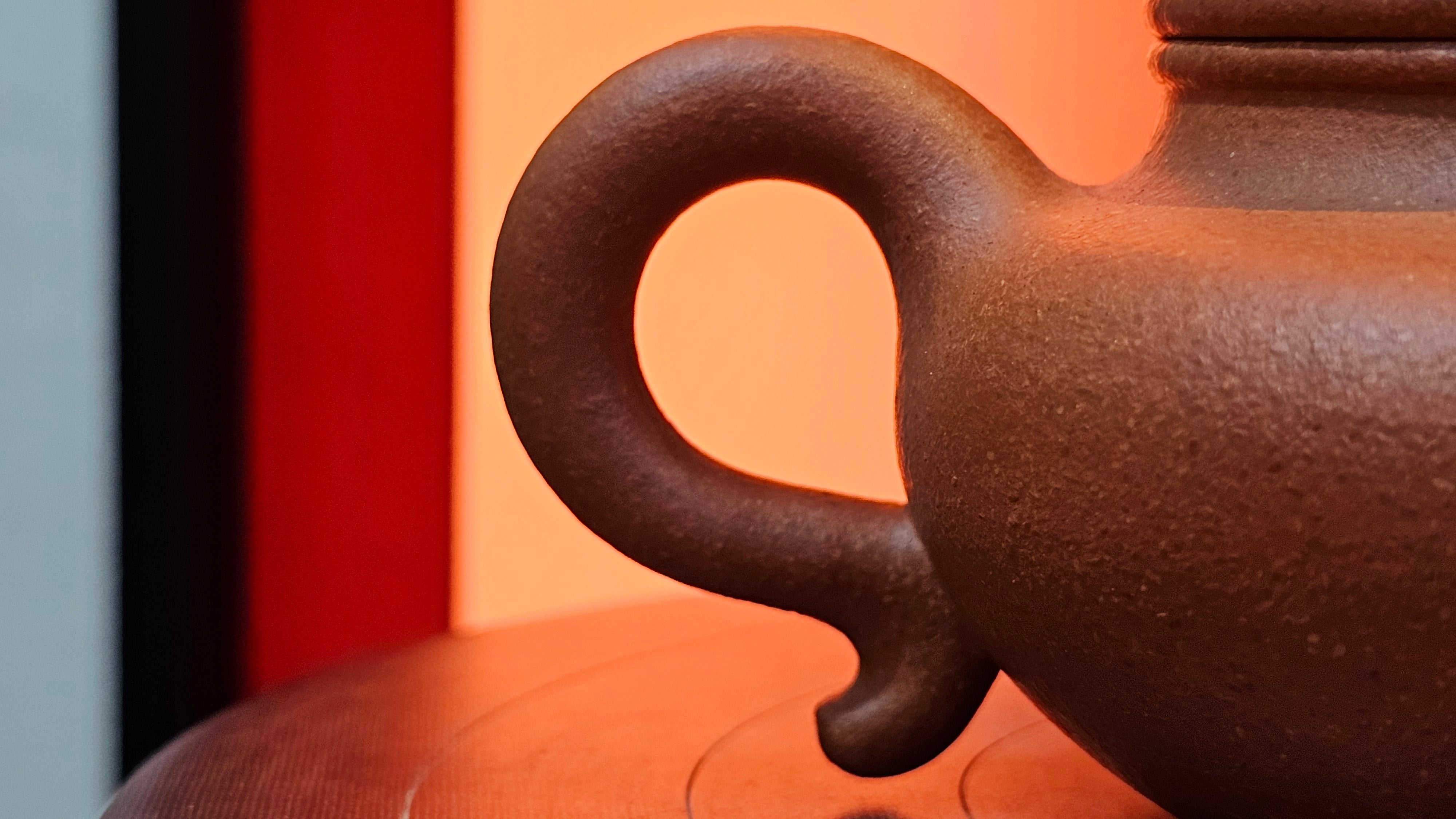 Fang Gu 仿古, 152.1ml, Huang Jiang Po Ni 黄降坡泥, by our Collaborative Craftsman Chen Fa Chu 陈法初 ~!Congratulations to Mr B., 1506hrs 11th August 2025, Grand Rapids! MI.