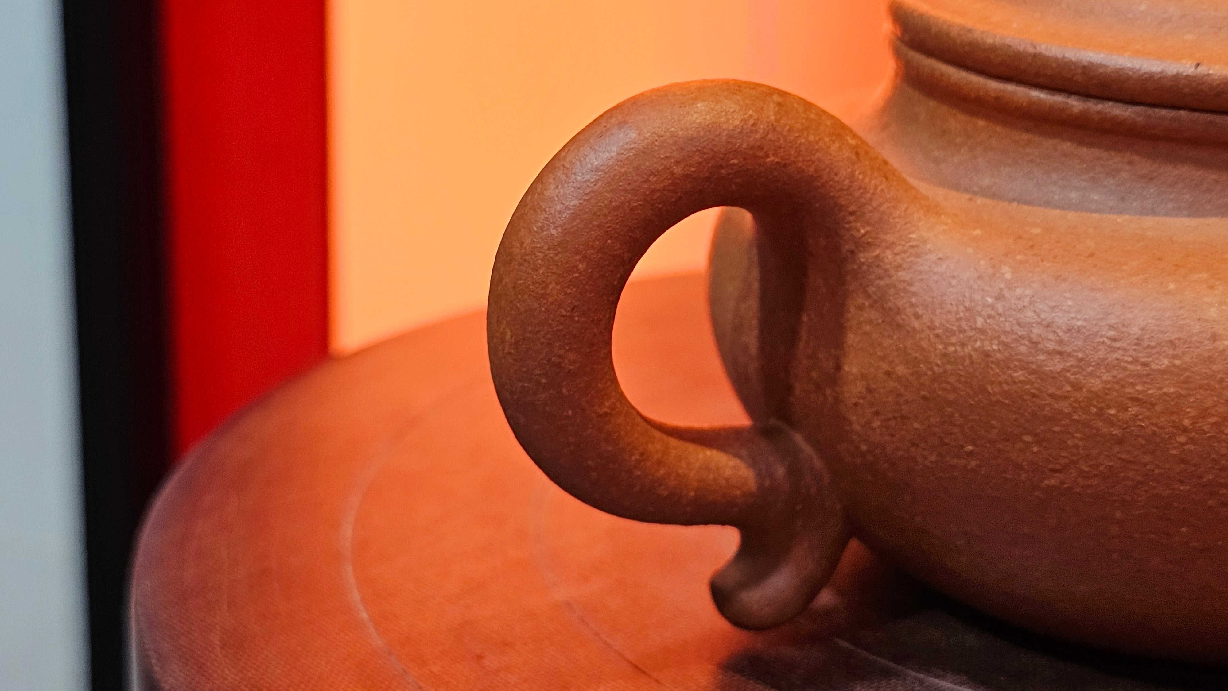 Fang Gu 仿古, 152.1ml, Huang Jiang Po Ni 黄降坡泥, by our Collaborative Craftsman Chen Fa Chu 陈法初 ~!Congratulations to Mr B., 1506hrs 11th August 2025, Grand Rapids! MI.