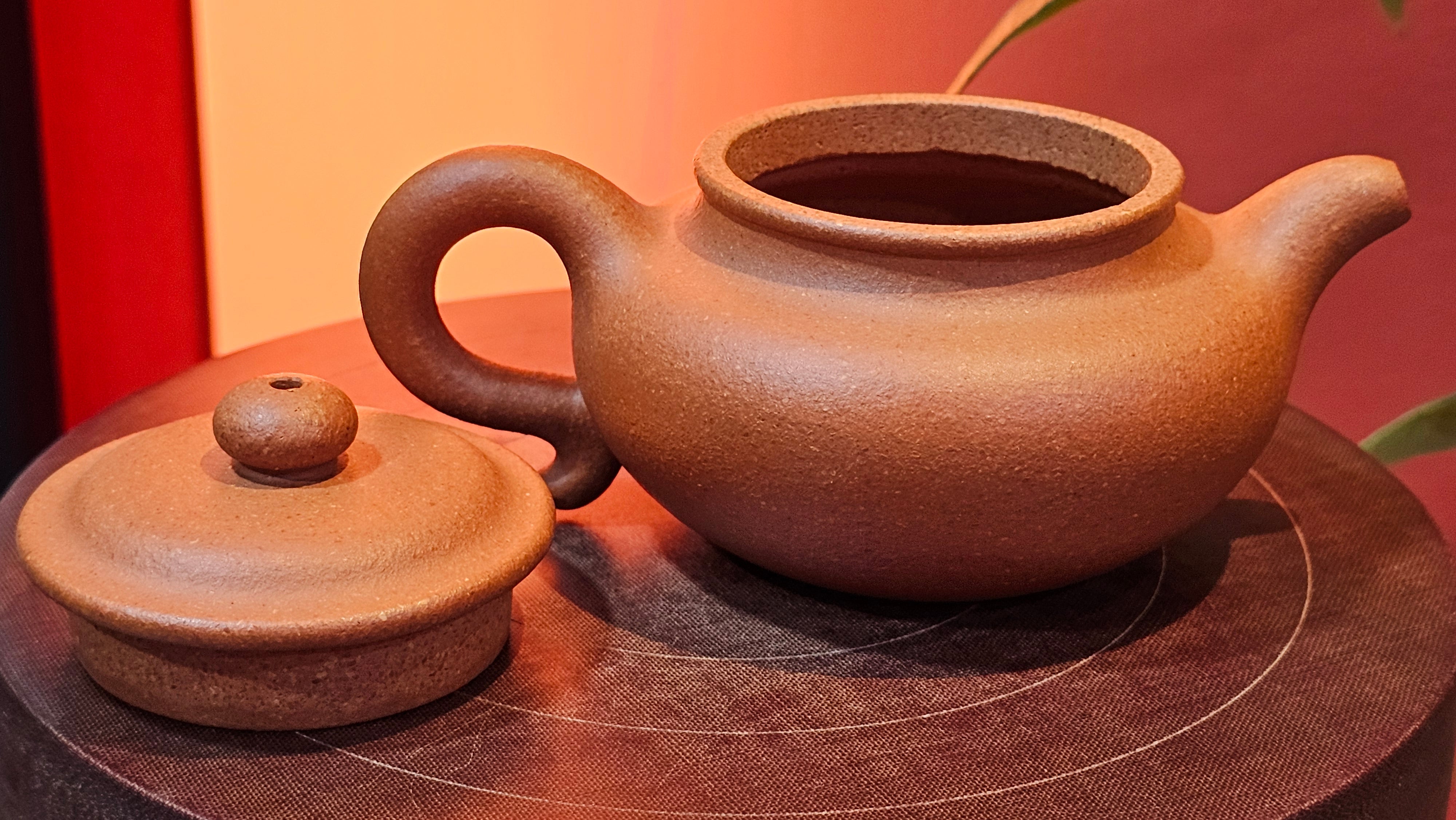 Fang Gu 仿古, 152.1ml, Huang Jiang Po Ni 黄降坡泥, by our Collaborative Craftsman Chen Fa Chu 陈法初 ~!Congratulations to Mr B., 1506hrs 11th August 2025, Grand Rapids! MI.