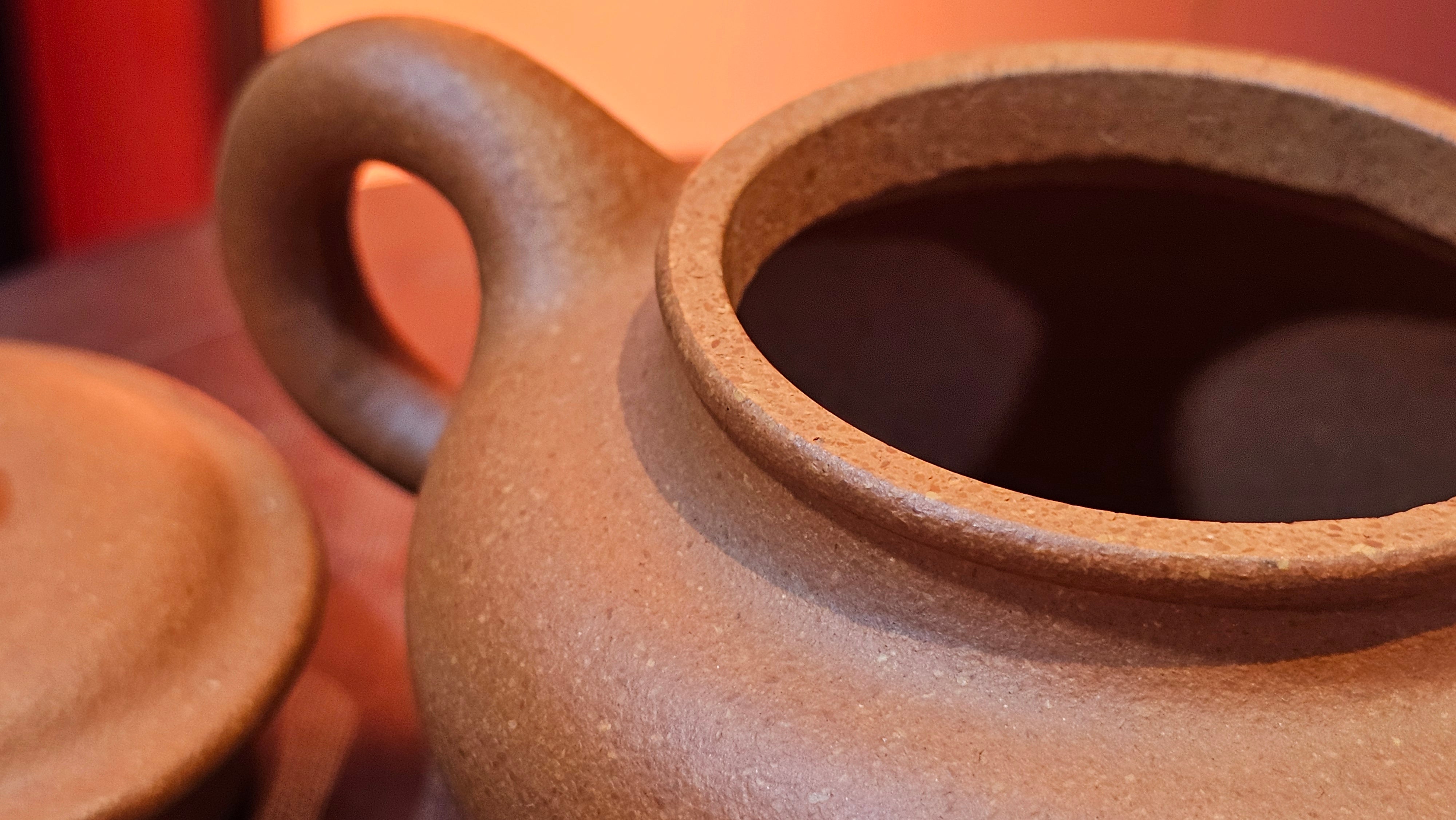 Fang Gu 仿古, 152.1ml, Huang Jiang Po Ni 黄降坡泥, by our Collaborative Craftsman Chen Fa Chu 陈法初 ~!Congratulations to Mr B., 1506hrs 11th August 2025, Grand Rapids! MI.