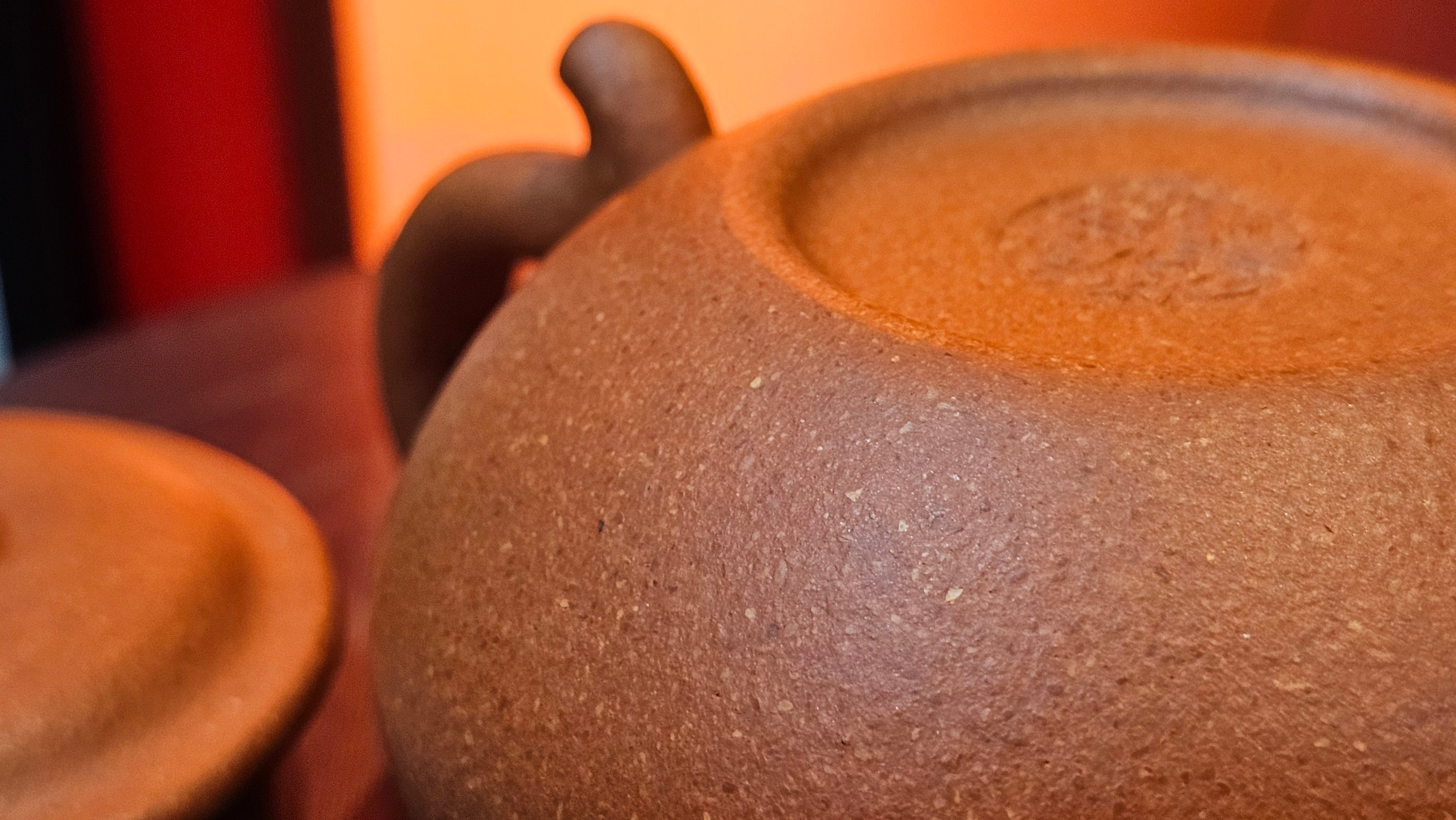 Fang Gu 仿古, 152.1ml, Huang Jiang Po Ni 黄降坡泥, by our Collaborative Craftsman Chen Fa Chu 陈法初 ~!Congratulations to Mr B., 1506hrs 11th August 2025, Grand Rapids! MI.