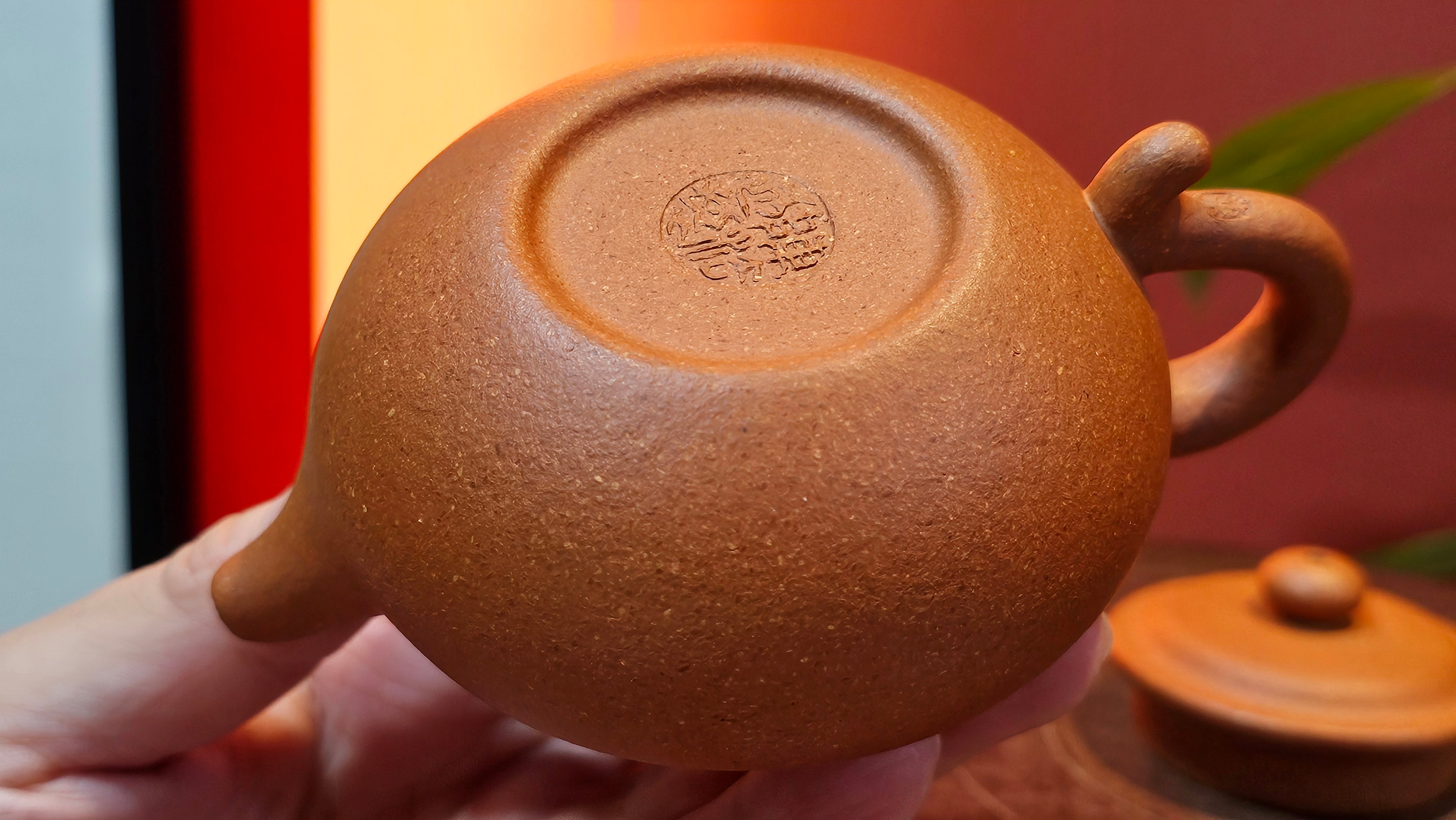 Fang Gu 仿古, 152.1ml, Huang Jiang Po Ni 黄降坡泥, by our Collaborative Craftsman Chen Fa Chu 陈法初 ~!Congratulations to Mr B., 1506hrs 11th August 2025, Grand Rapids! MI.