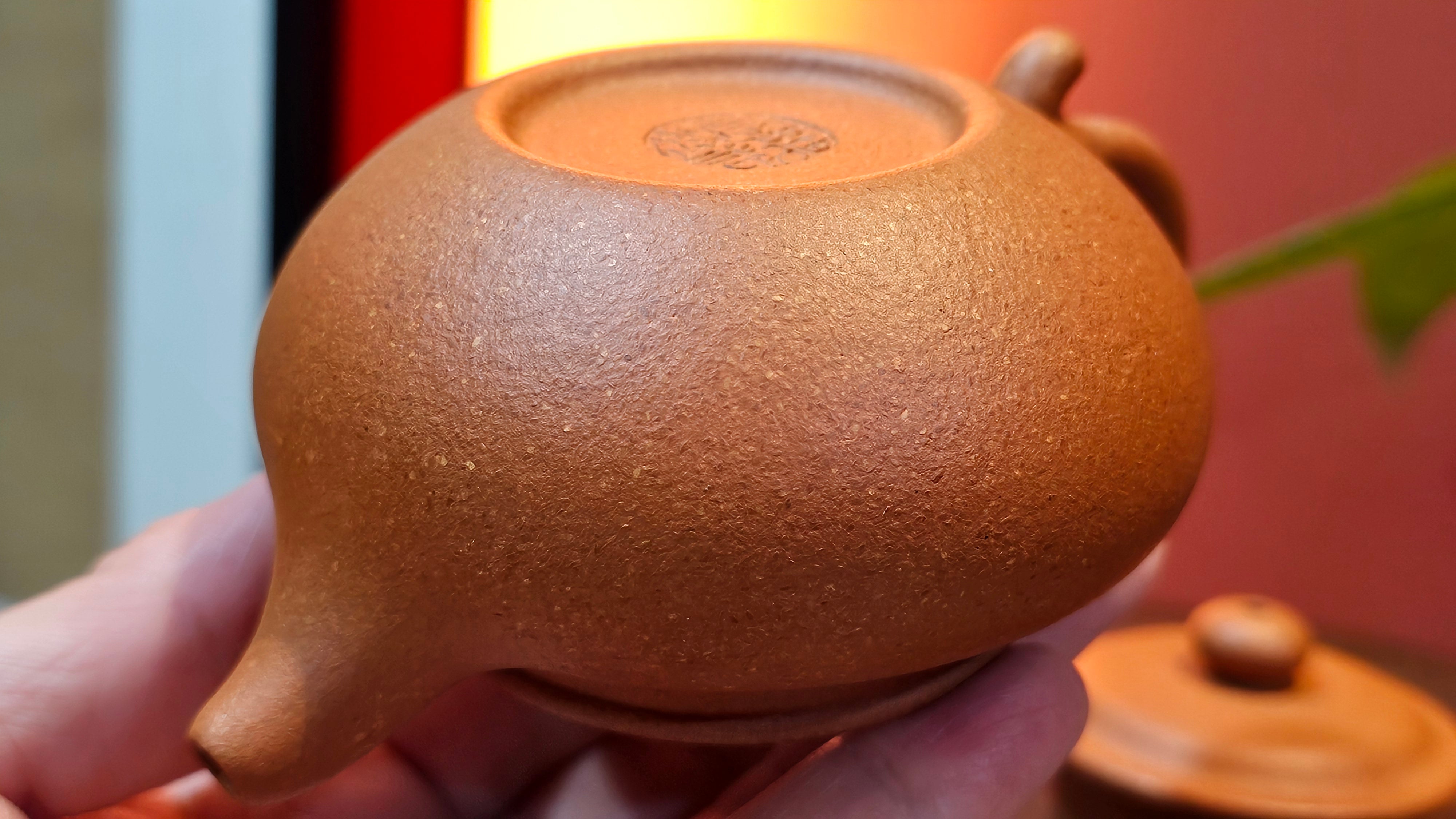 Fang Gu 仿古, 152.1ml, Huang Jiang Po Ni 黄降坡泥, by our Collaborative Craftsman Chen Fa Chu 陈法初 ~!Congratulations to Mr B., 1506hrs 11th August 2025, Grand Rapids! MI.