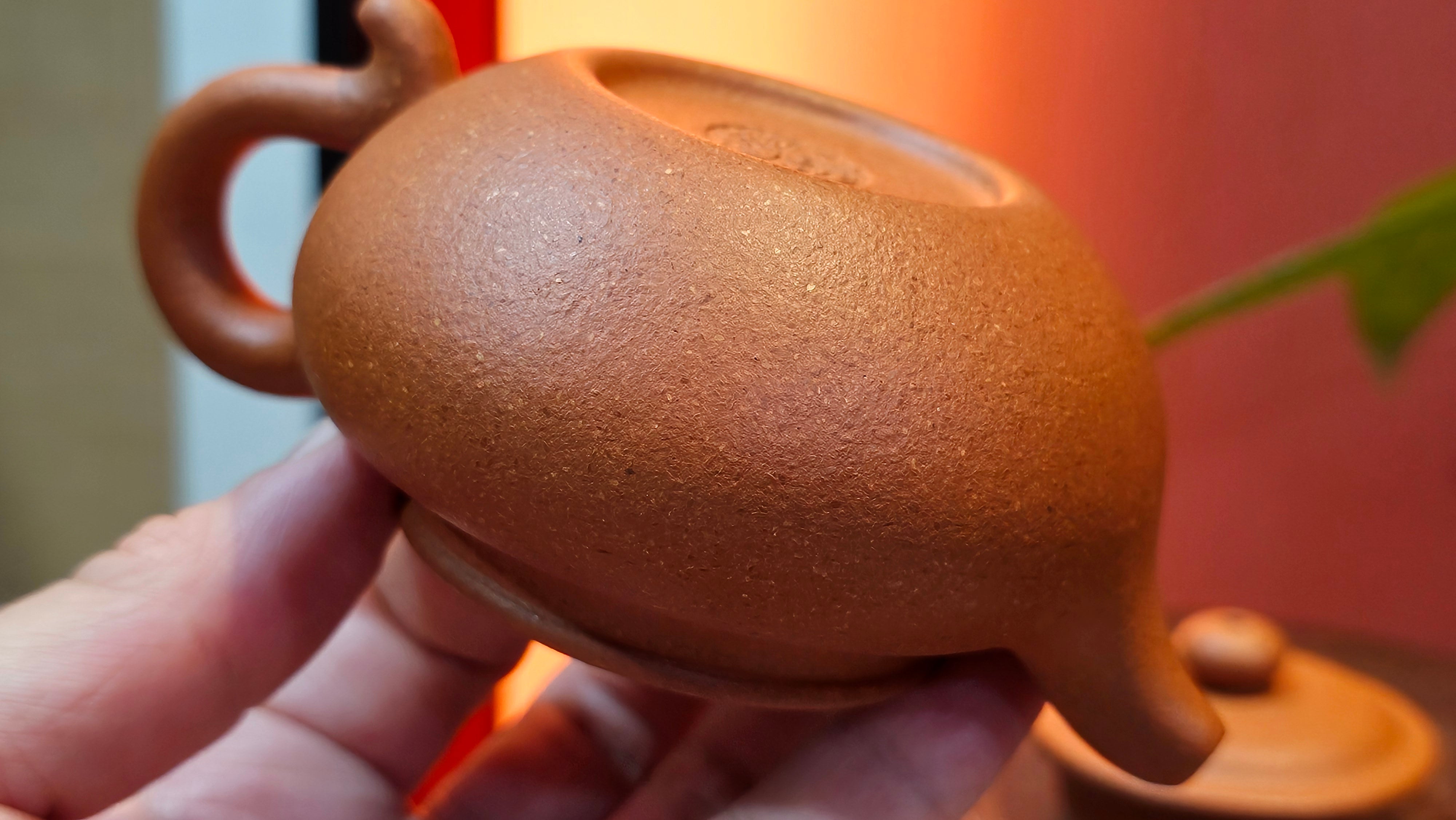 Fang Gu 仿古, 152.1ml, Huang Jiang Po Ni 黄降坡泥, by our Collaborative Craftsman Chen Fa Chu 陈法初 ~!Congratulations to Mr B., 1506hrs 11th August 2025, Grand Rapids! MI.