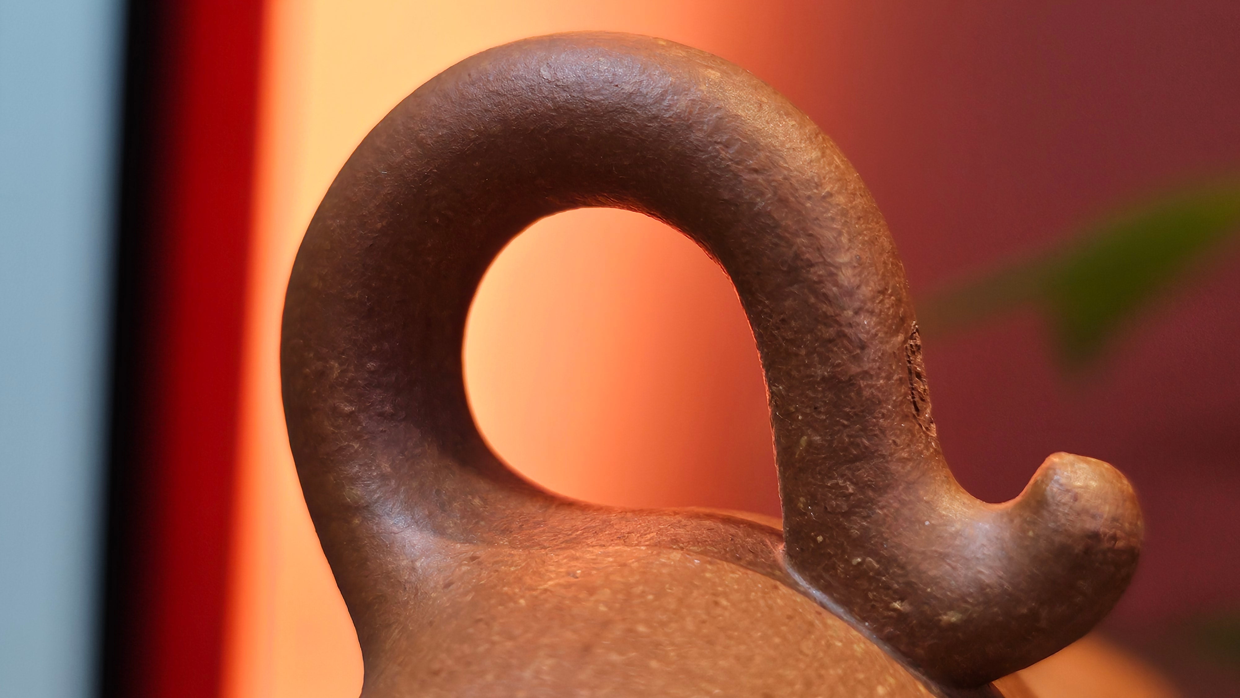 Fang Gu 仿古, 152.1ml, Huang Jiang Po Ni 黄降坡泥, by our Collaborative Craftsman Chen Fa Chu 陈法初 ~!Congratulations to Mr B., 1506hrs 11th August 2025, Grand Rapids! MI.