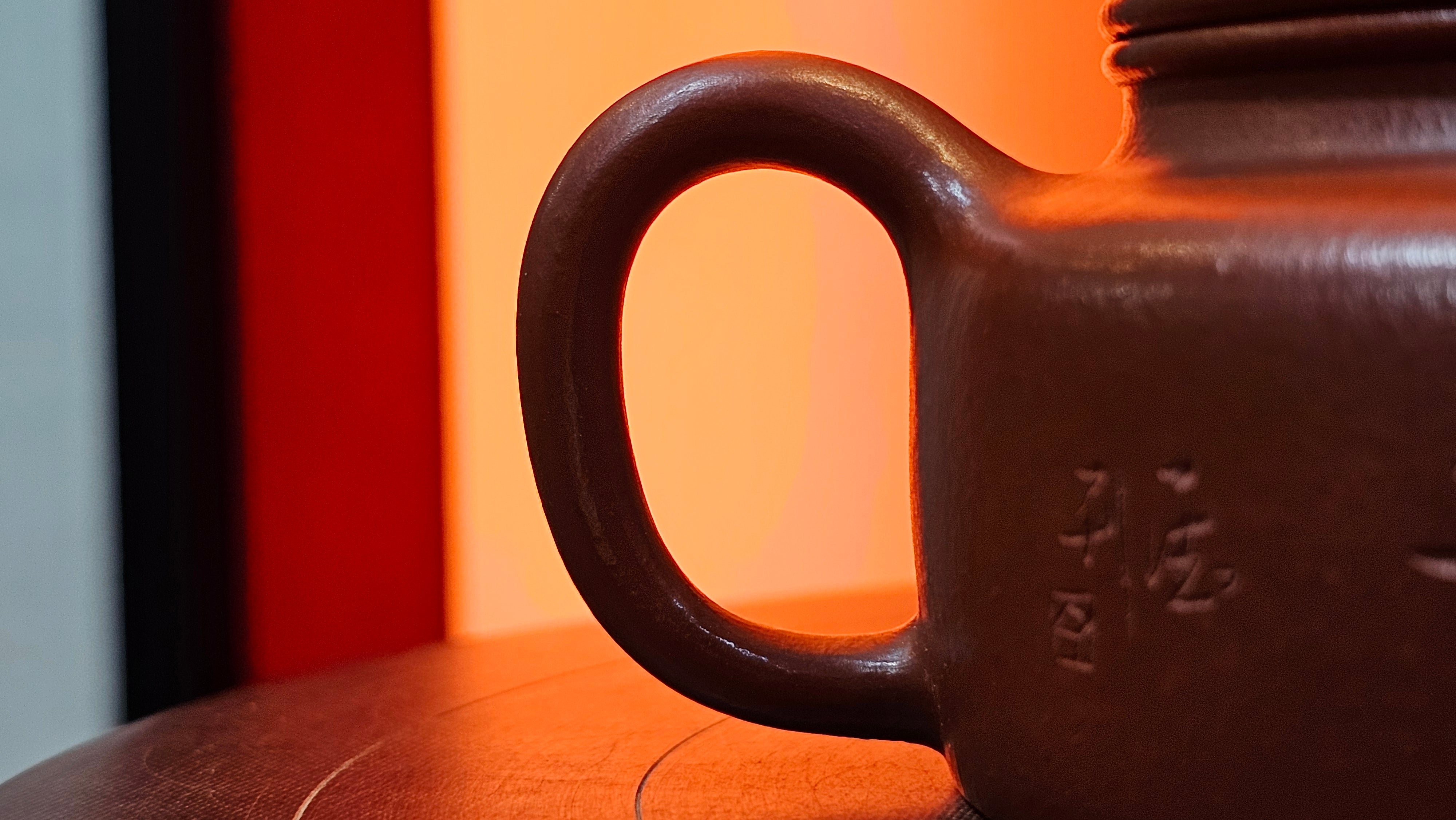 De Zhong 德钟 (Ai De Zhong 矮德钟), 122.9ml, Xiao Mei Yao Zhu Ni 小煤窑朱泥, by Craftsman Shi Yun 石芸。Congratulationsto Mr G.S.! 0032hrs 8th August 2025, Ellon, Scotland🇬🇧!