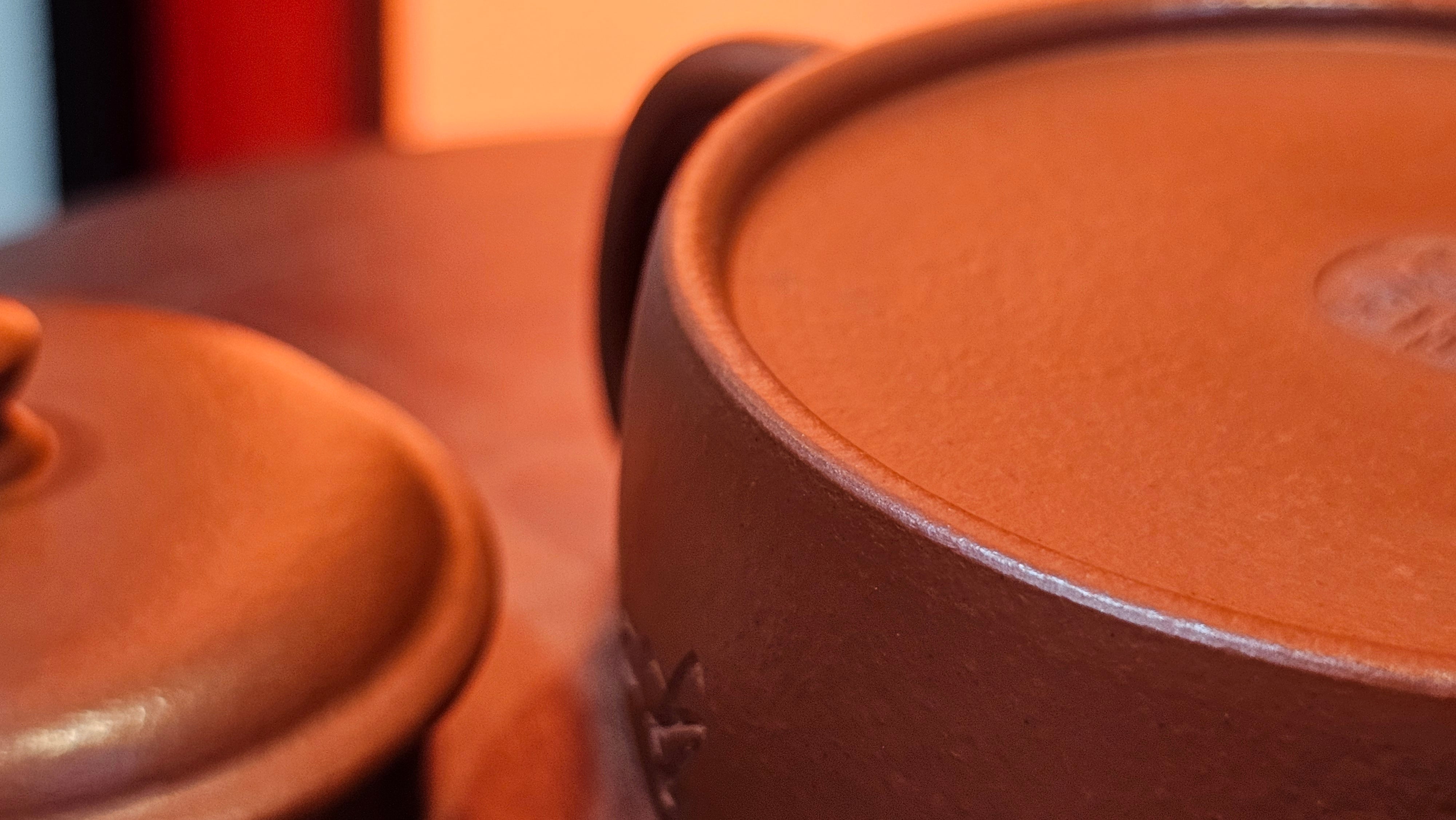 De Zhong 德钟 (Ai De Zhong 矮德钟), 122.9ml, Xiao Mei Yao Zhu Ni 小煤窑朱泥, by Craftsman Shi Yun 石芸。Congratulationsto Mr G.S.! 0032hrs 8th August 2025, Ellon, Scotland🇬🇧!