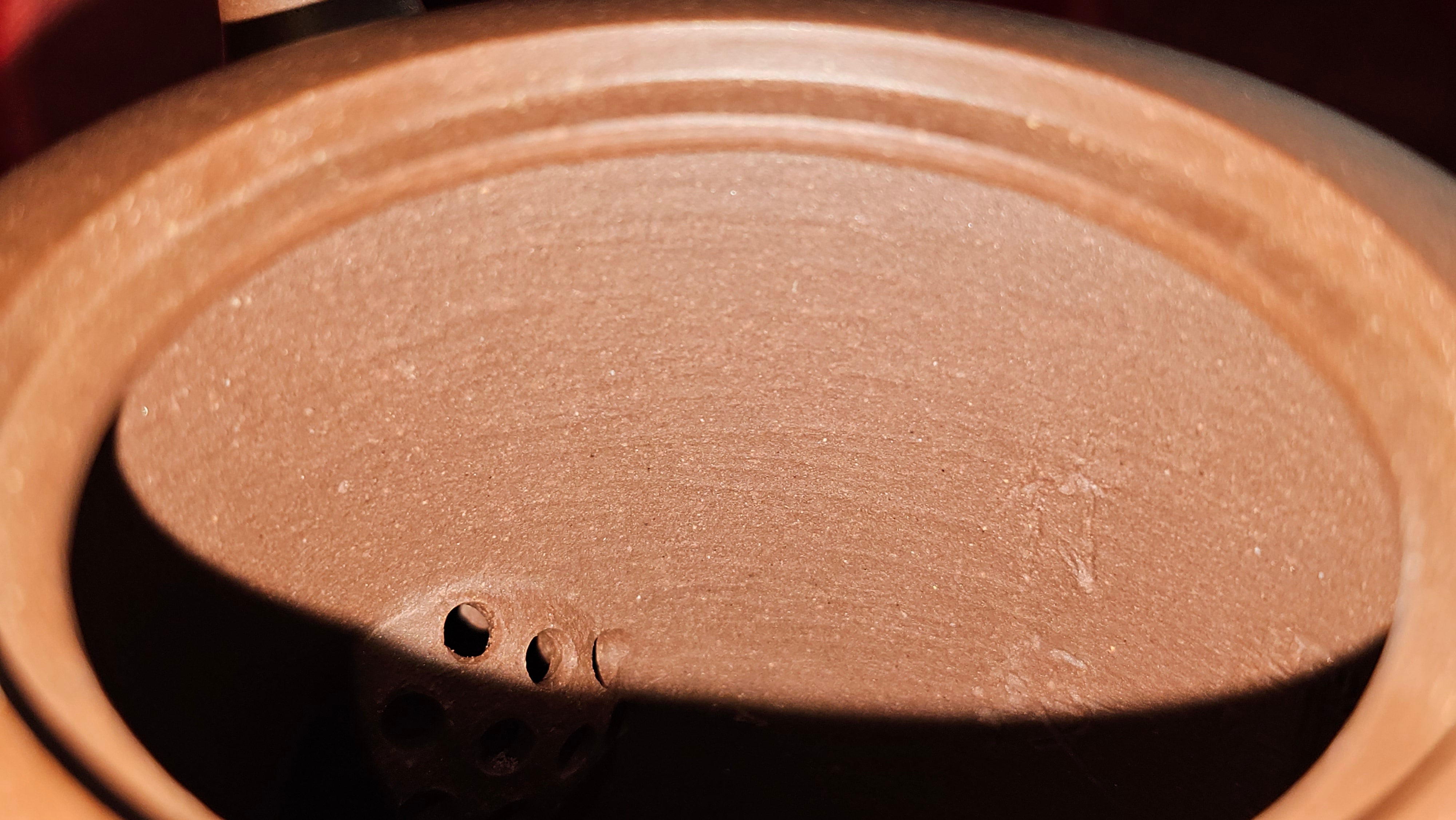 《湘妃竹段》"Xiang Fei Zhu Duan", 240.8ml, Di Cao Qing Zi Ni with Duan Ni Clay embellishments for the characteristic "Xiang Fei Bamboo" Patterns, by L4 Assoc Master Yu Chun Lei 俞春雷 ~ !Congratulations to Mr T.N., 1647hrs 3rd Aug 2025, Mississauga! Canada🇨🇦.