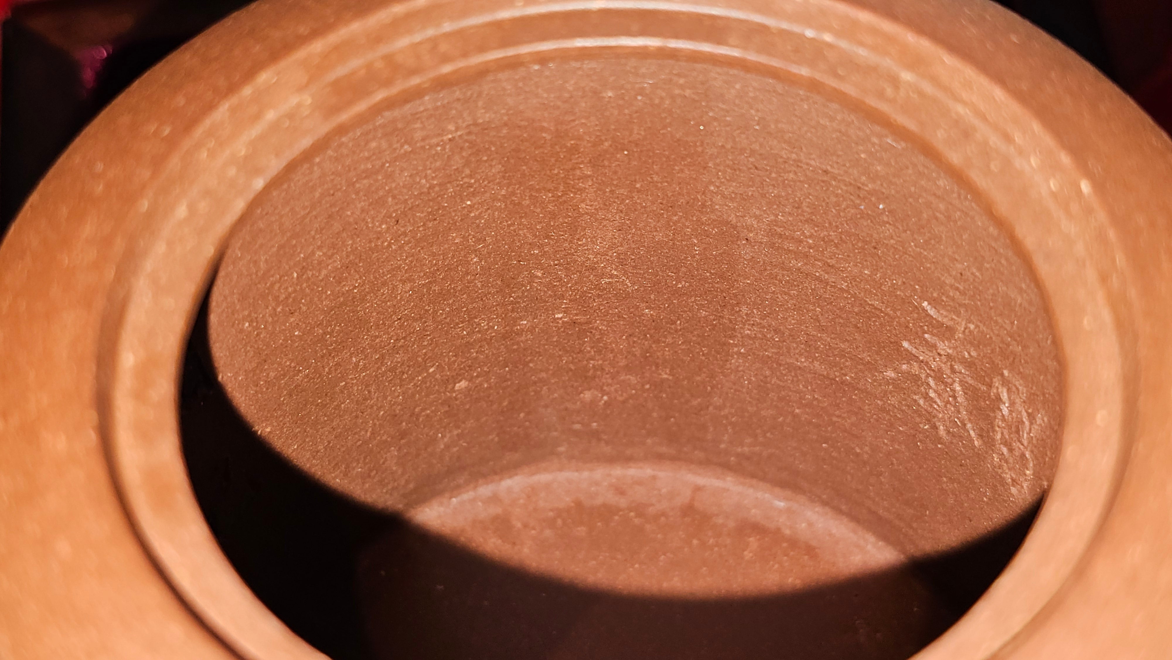 《湘妃竹段》"Xiang Fei Zhu Duan", 240.8ml, Di Cao Qing Zi Ni with Duan Ni Clay embellishments for the characteristic "Xiang Fei Bamboo" Patterns, by L4 Assoc Master Yu Chun Lei 俞春雷 ~ !Congratulations to Mr T.N., 1647hrs 3rd Aug 2025, Mississauga! Canada🇨🇦.