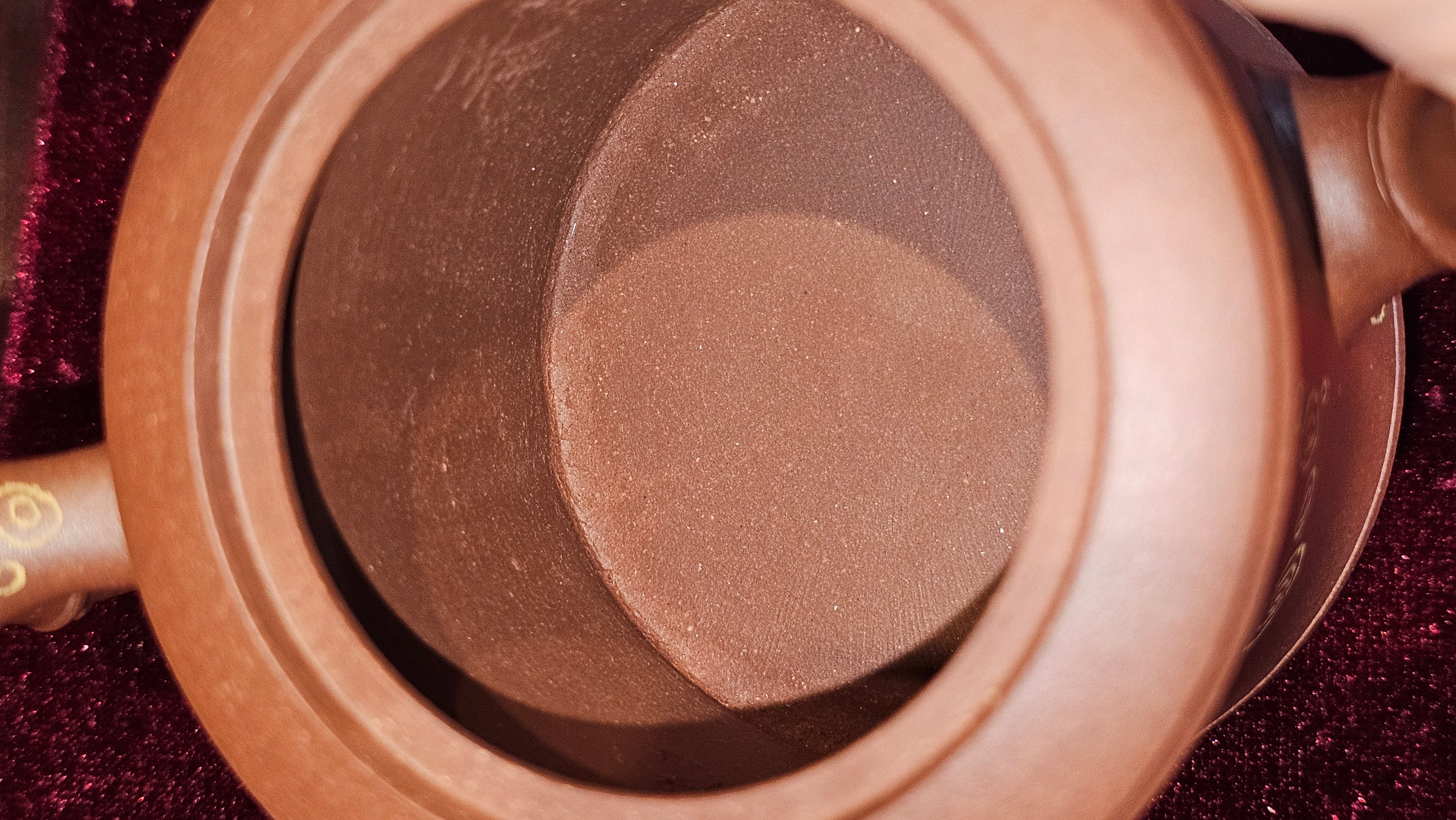 《湘妃竹段》"Xiang Fei Zhu Duan", 240.8ml, Di Cao Qing Zi Ni with Duan Ni Clay embellishments for the characteristic "Xiang Fei Bamboo" Patterns, by L4 Assoc Master Yu Chun Lei 俞春雷 ~ !Congratulations to Mr T.N., 1647hrs 3rd Aug 2025, Mississauga! Canada🇨🇦.