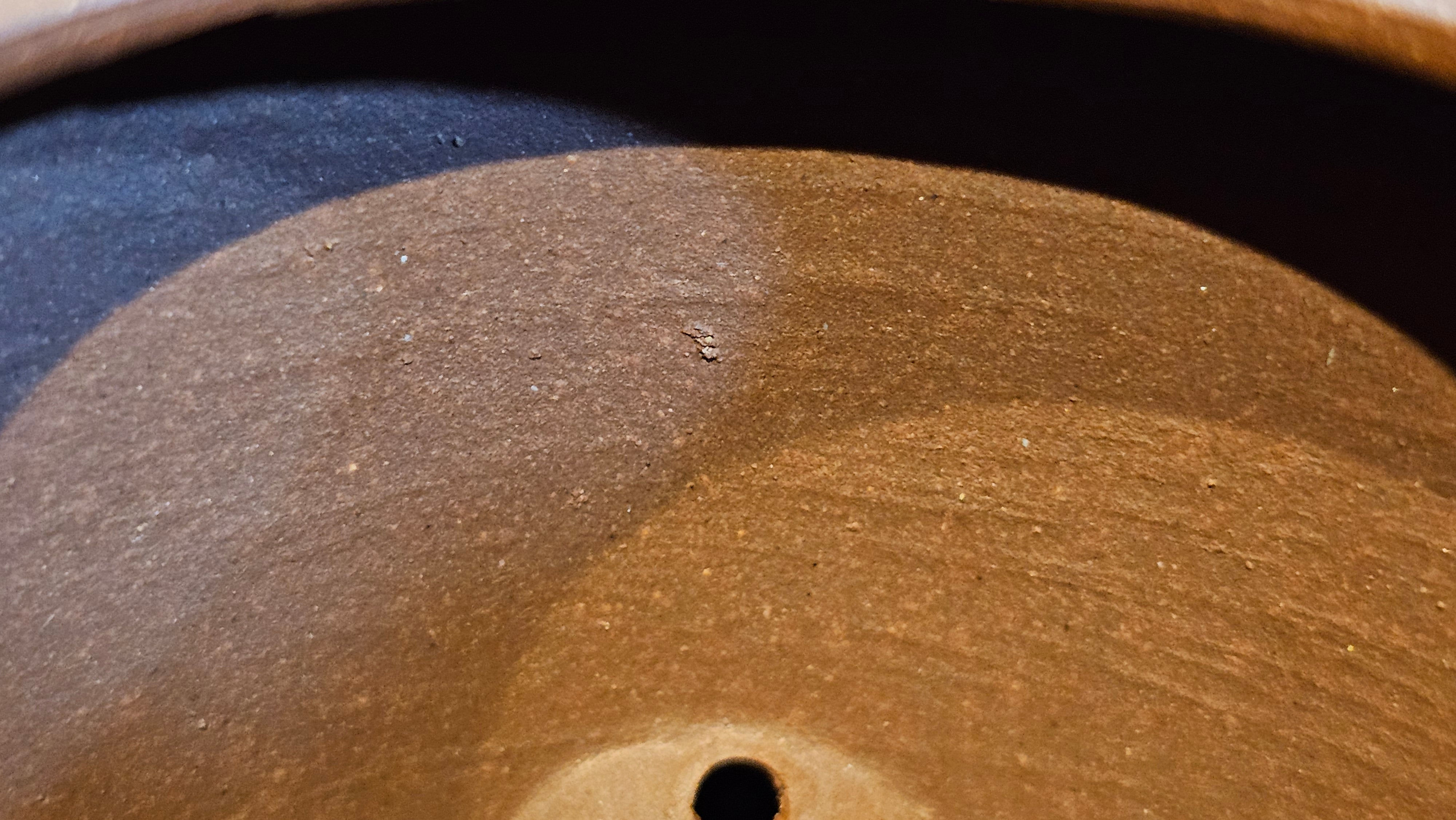 《湘妃竹段》"Xiang Fei Zhu Duan", 240.8ml, Di Cao Qing Zi Ni with Duan Ni Clay embellishments for the characteristic "Xiang Fei Bamboo" Patterns, by L4 Assoc Master Yu Chun Lei 俞春雷 ~ !Congratulations to Mr T.N., 1647hrs 3rd Aug 2025, Mississauga! Canada🇨🇦.