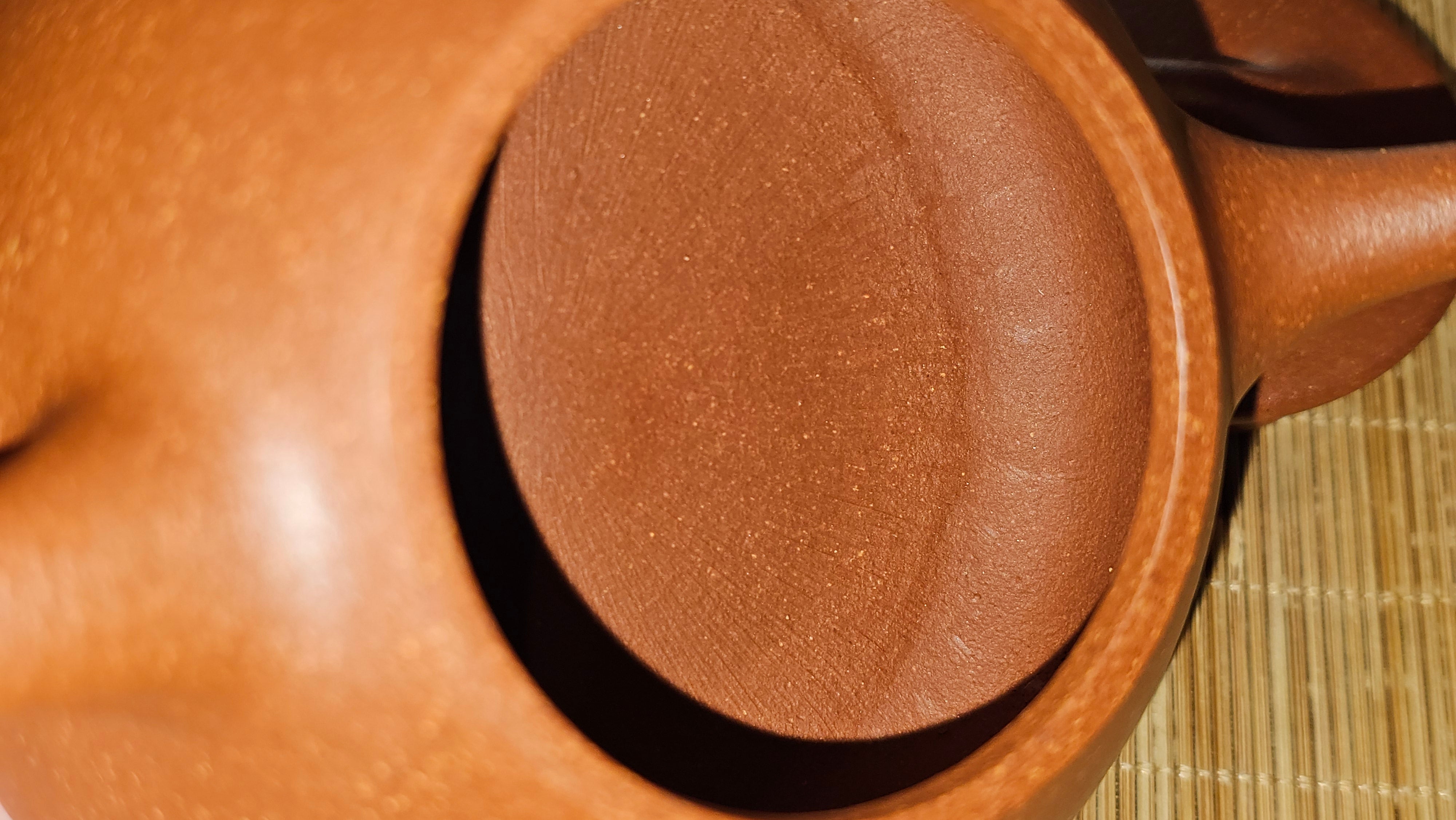 Jing Zhou Shi Piao 景舟石瓢, 239.8ml, Hong Jiang Po Ni 红降坡泥, by Craftsman Chen Gui Zhi 陈桂枝。(Red JiangPoNi is rarer than Yellow JiangPoNi, XiaoMeiYao ZhuNi & ZhaoZhuang ZhuNi) ~!Congratulations to Ms K.C.! 1549hrs 30th August 2025, Ontario, Canada🇨🇦!