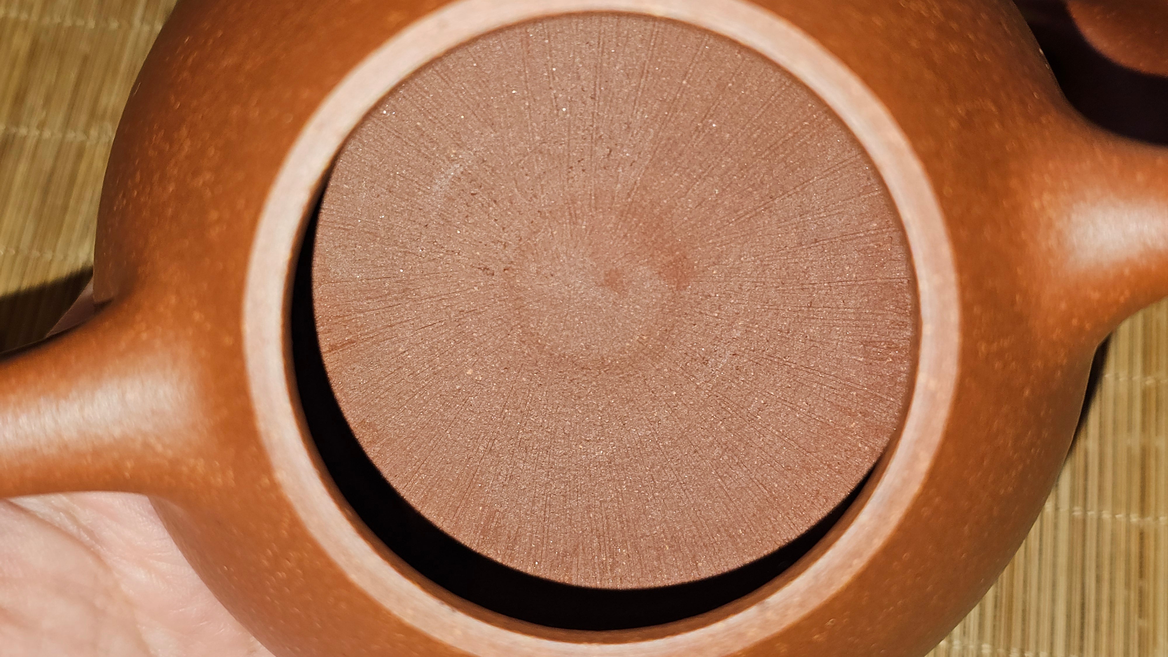 Jing Zhou Shi Piao 景舟石瓢, 239.8ml, Hong Jiang Po Ni 红降坡泥, by Craftsman Chen Gui Zhi 陈桂枝。(Red JiangPoNi is rarer than Yellow JiangPoNi, XiaoMeiYao ZhuNi & ZhaoZhuang ZhuNi) ~!Congratulations to Ms K.C.! 1549hrs 30th August 2025, Ontario, Canada🇨🇦!