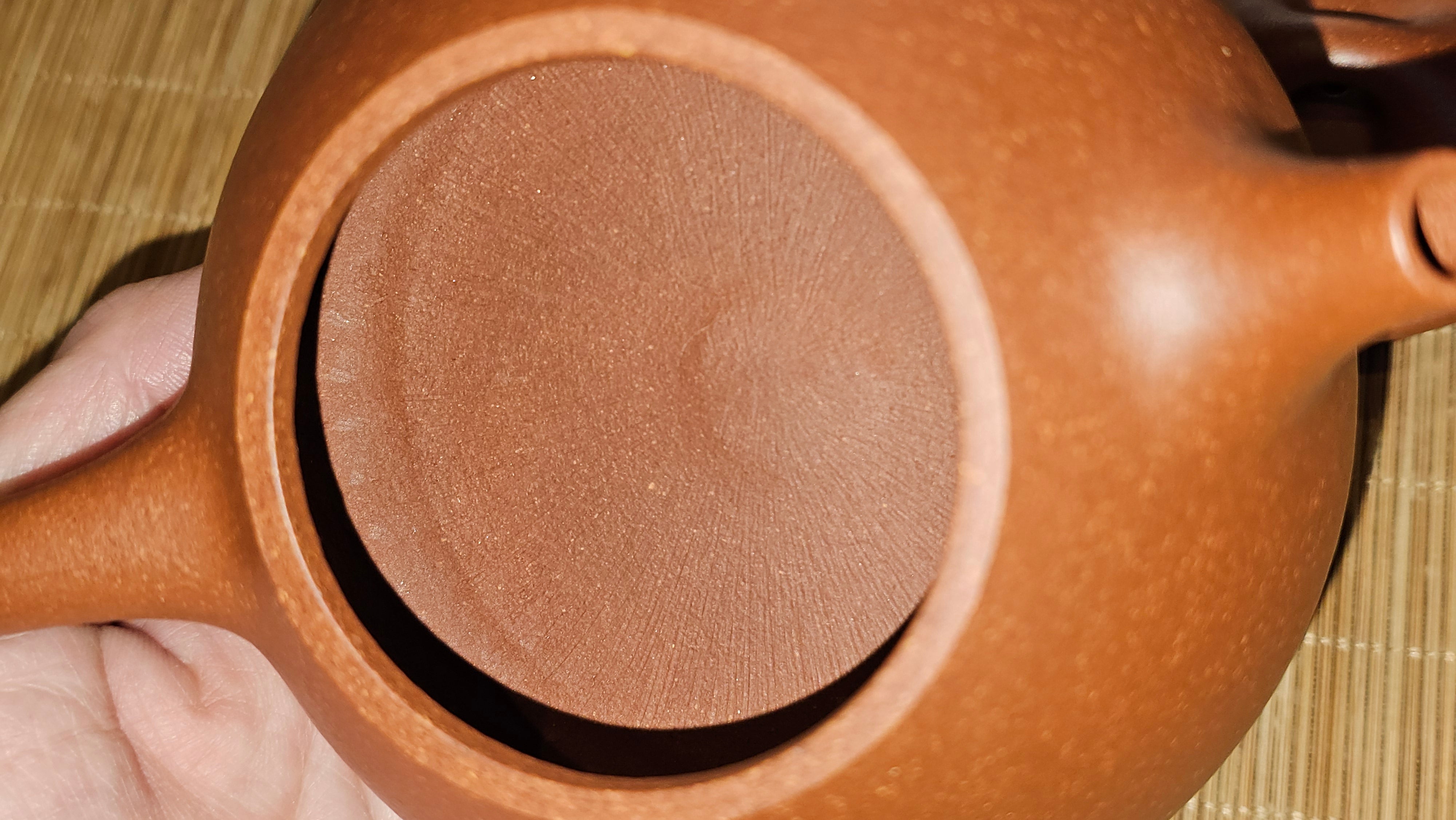 Jing Zhou Shi Piao 景舟石瓢, 239.8ml, Hong Jiang Po Ni 红降坡泥, by Craftsman Chen Gui Zhi 陈桂枝。(Red JiangPoNi is rarer than Yellow JiangPoNi, XiaoMeiYao ZhuNi & ZhaoZhuang ZhuNi) ~!Congratulations to Ms K.C.! 1549hrs 30th August 2025, Ontario, Canada🇨🇦!