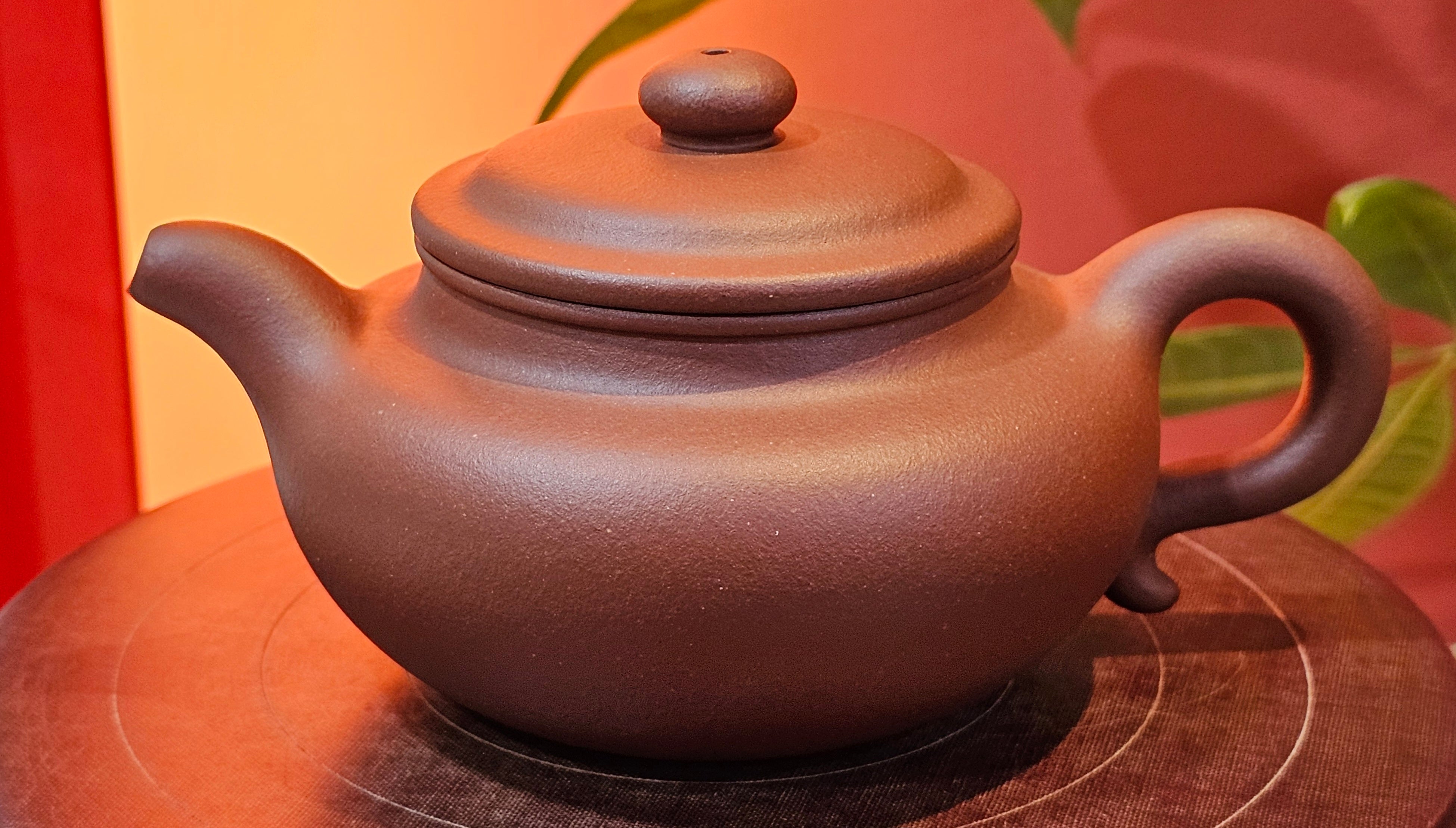 Fang Gu 仿古, 275.3ml, Di Cao Qing Zi Ni 底槽青紫泥, by our Collaborative Craftsman Chen Fa Chu 陈法初 ~ Congratulations!to Mr I.B.! 0256hrs 9th August 2025, Vienna, VA!