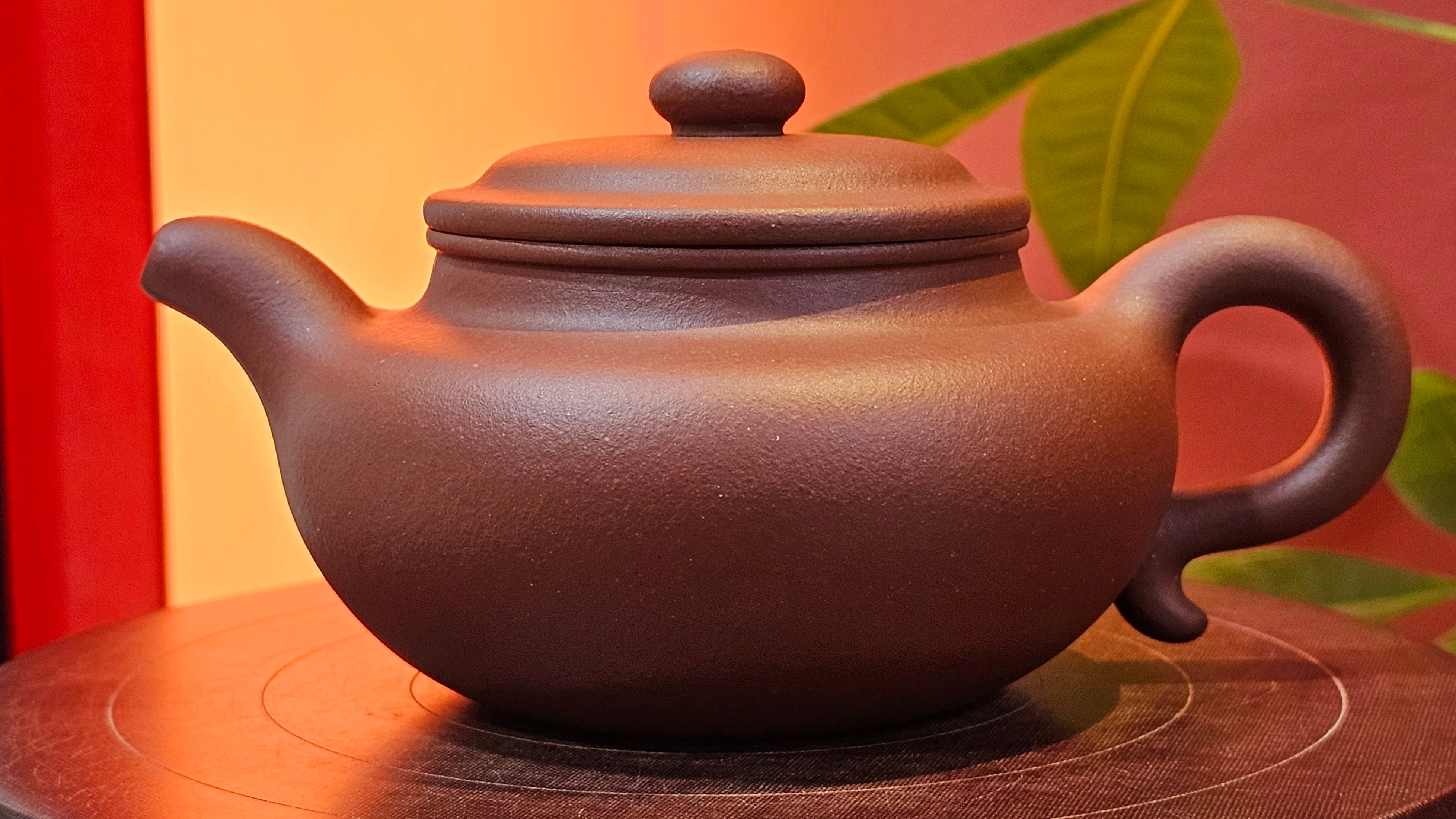 Fang Gu 仿古, 275.3ml, Di Cao Qing Zi Ni 底槽青紫泥, by our Collaborative Craftsman Chen Fa Chu 陈法初 ~ Congratulations!to Mr I.B.! 0256hrs 9th August 2025, Vienna, VA!