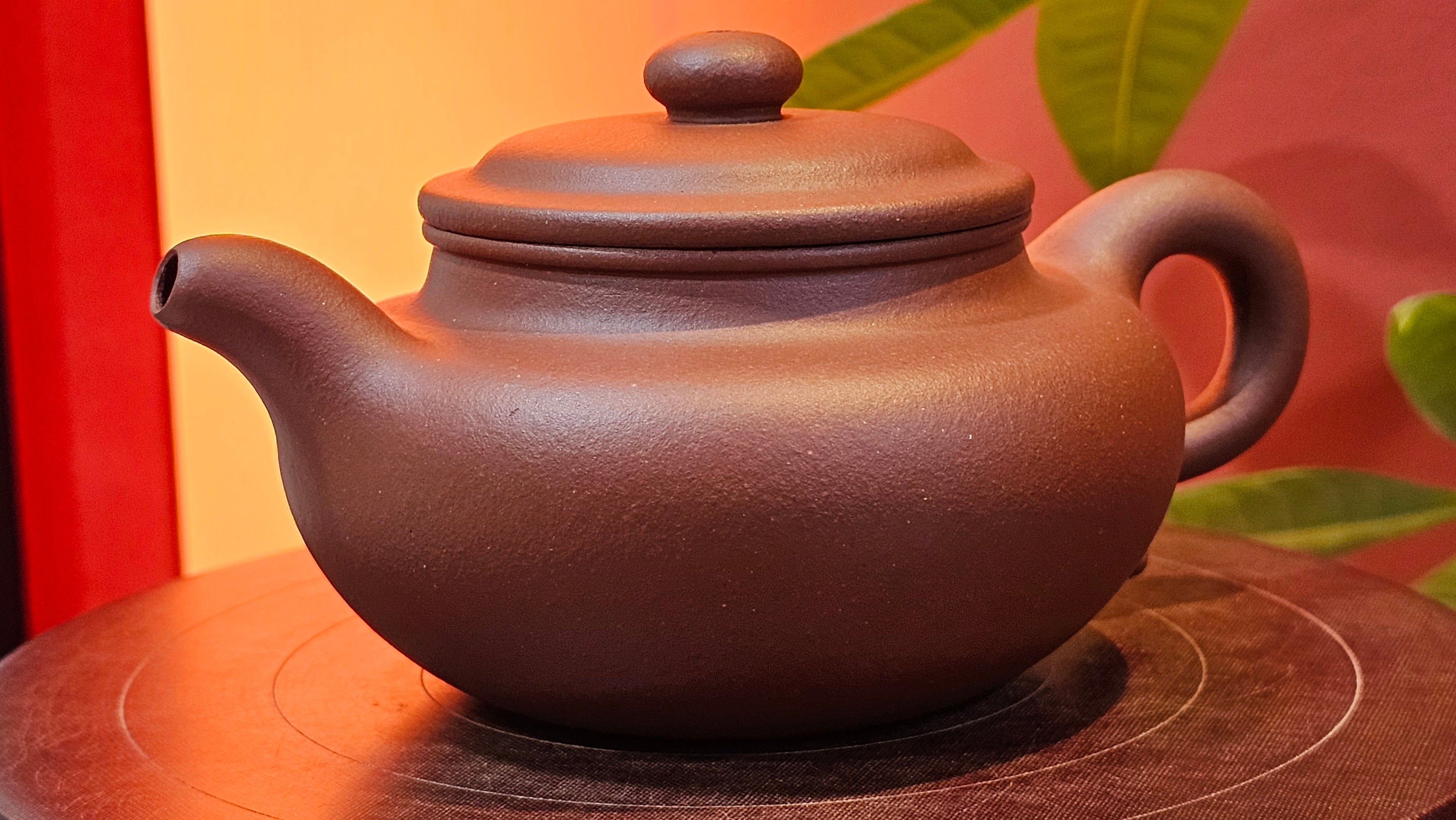 Fang Gu 仿古, 275.3ml, Di Cao Qing Zi Ni 底槽青紫泥, by our Collaborative Craftsman Chen Fa Chu 陈法初 ~ Congratulations!to Mr I.B.! 0256hrs 9th August 2025, Vienna, VA!