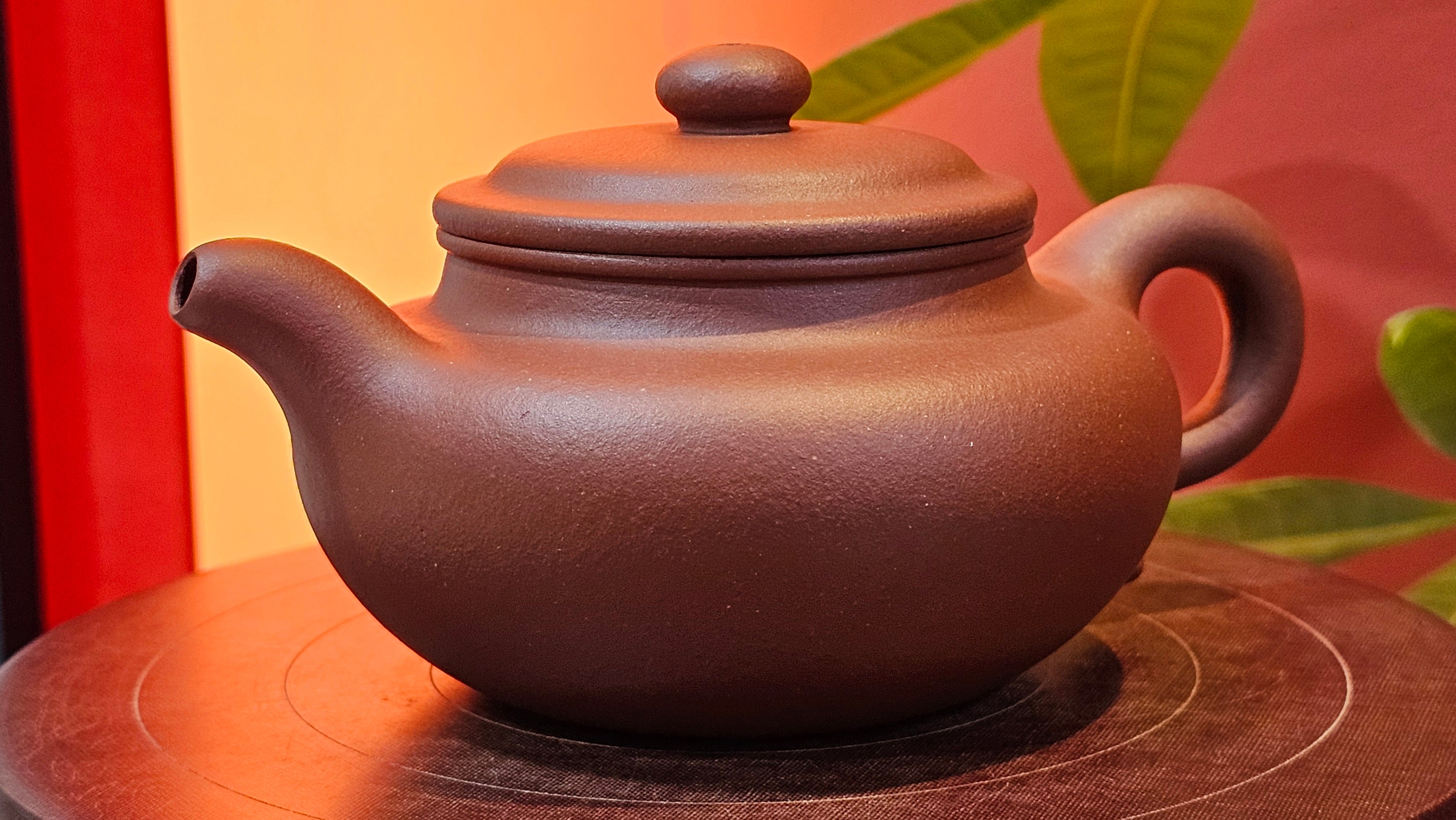 Fang Gu 仿古, 275.3ml, Di Cao Qing Zi Ni 底槽青紫泥, by our Collaborative Craftsman Chen Fa Chu 陈法初 ~ Congratulations!to Mr I.B.! 0256hrs 9th August 2025, Vienna, VA!