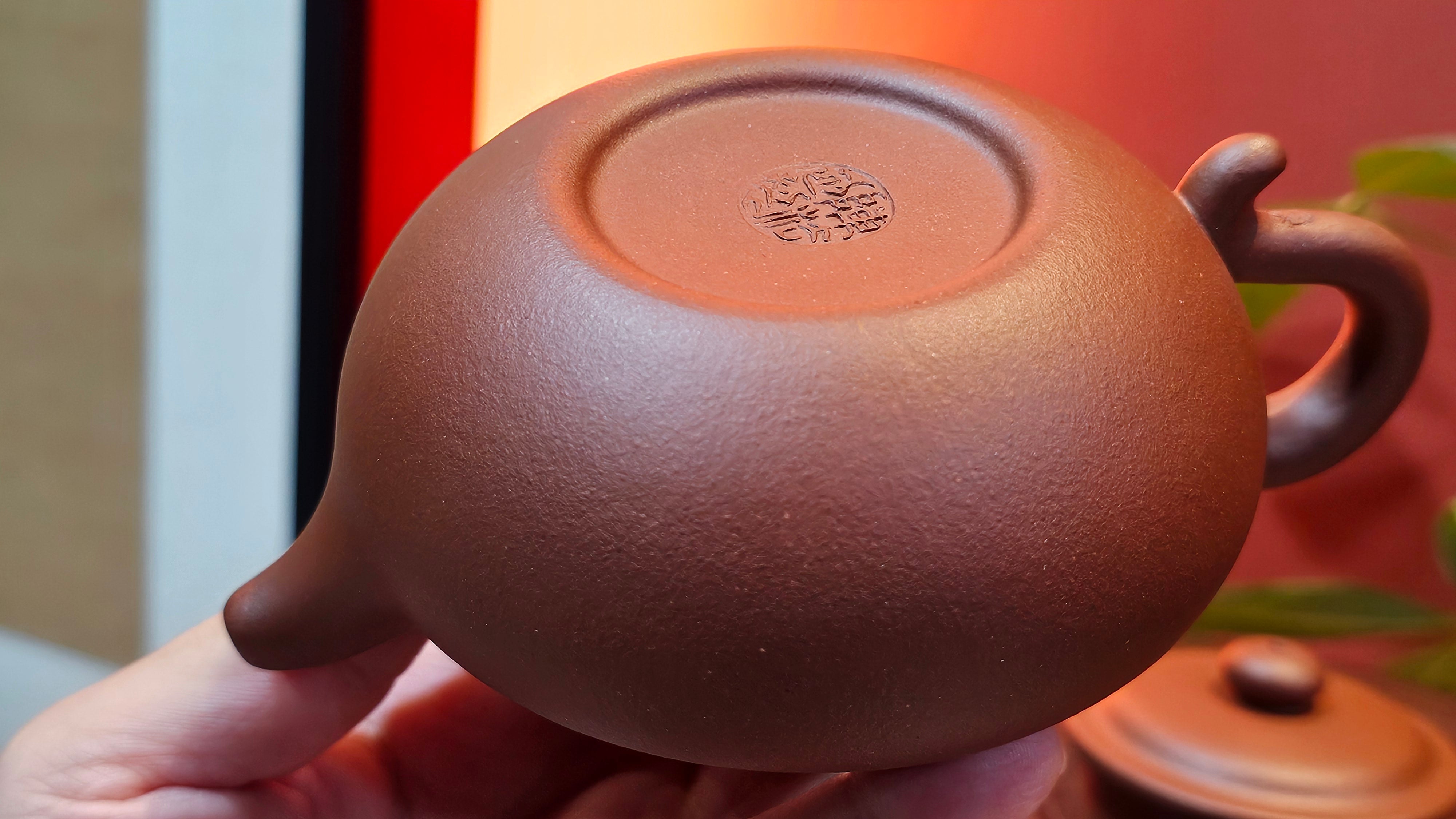 Fang Gu 仿古, 275.3ml, Di Cao Qing Zi Ni 底槽青紫泥, by our Collaborative Craftsman Chen Fa Chu 陈法初 ~ Congratulations!to Mr I.B.! 0256hrs 9th August 2025, Vienna, VA!