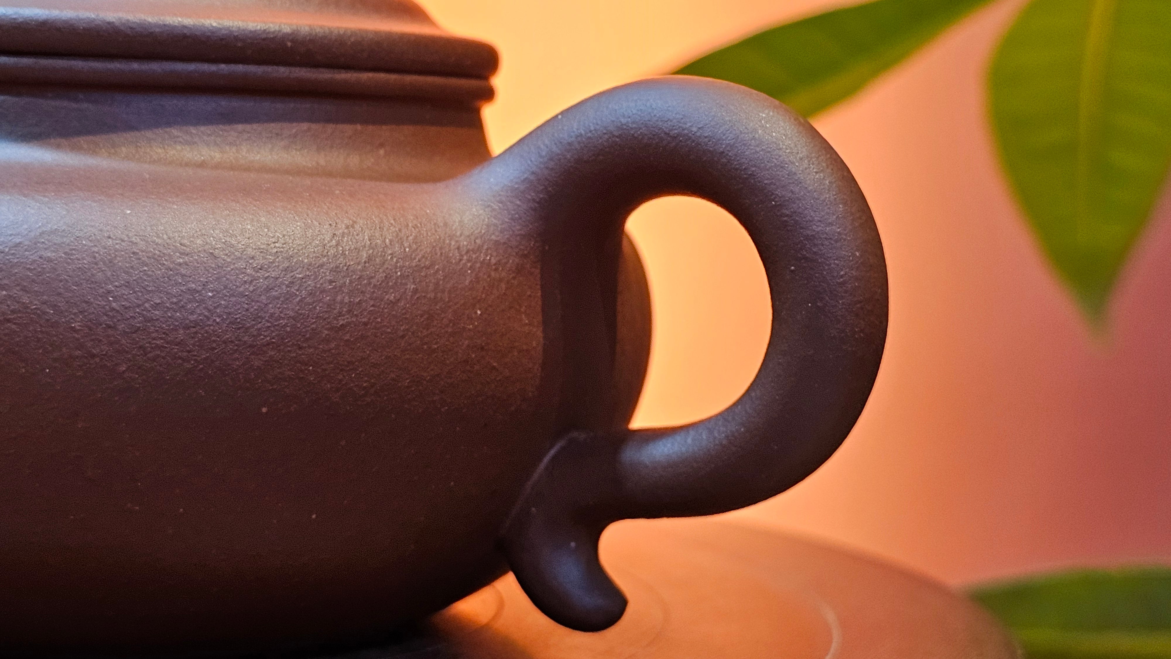 Fang Gu 仿古, 275.3ml, Di Cao Qing Zi Ni 底槽青紫泥, by our Collaborative Craftsman Chen Fa Chu 陈法初 ~ Congratulations!to Mr I.B.! 0256hrs 9th August 2025, Vienna, VA!