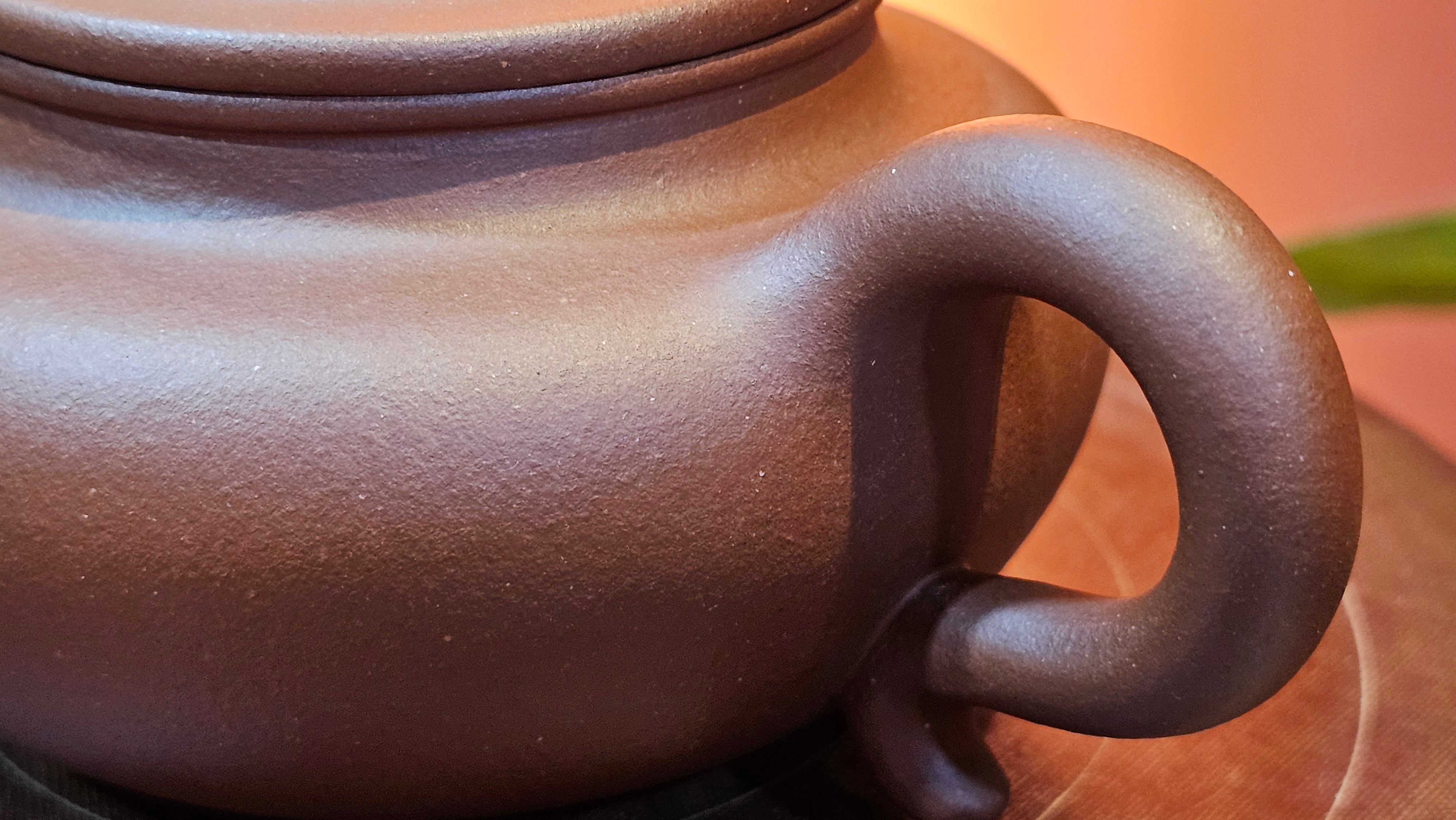 Fang Gu 仿古, 275.3ml, Di Cao Qing Zi Ni 底槽青紫泥, by our Collaborative Craftsman Chen Fa Chu 陈法初 ~ Congratulations!to Mr I.B.! 0256hrs 9th August 2025, Vienna, VA!