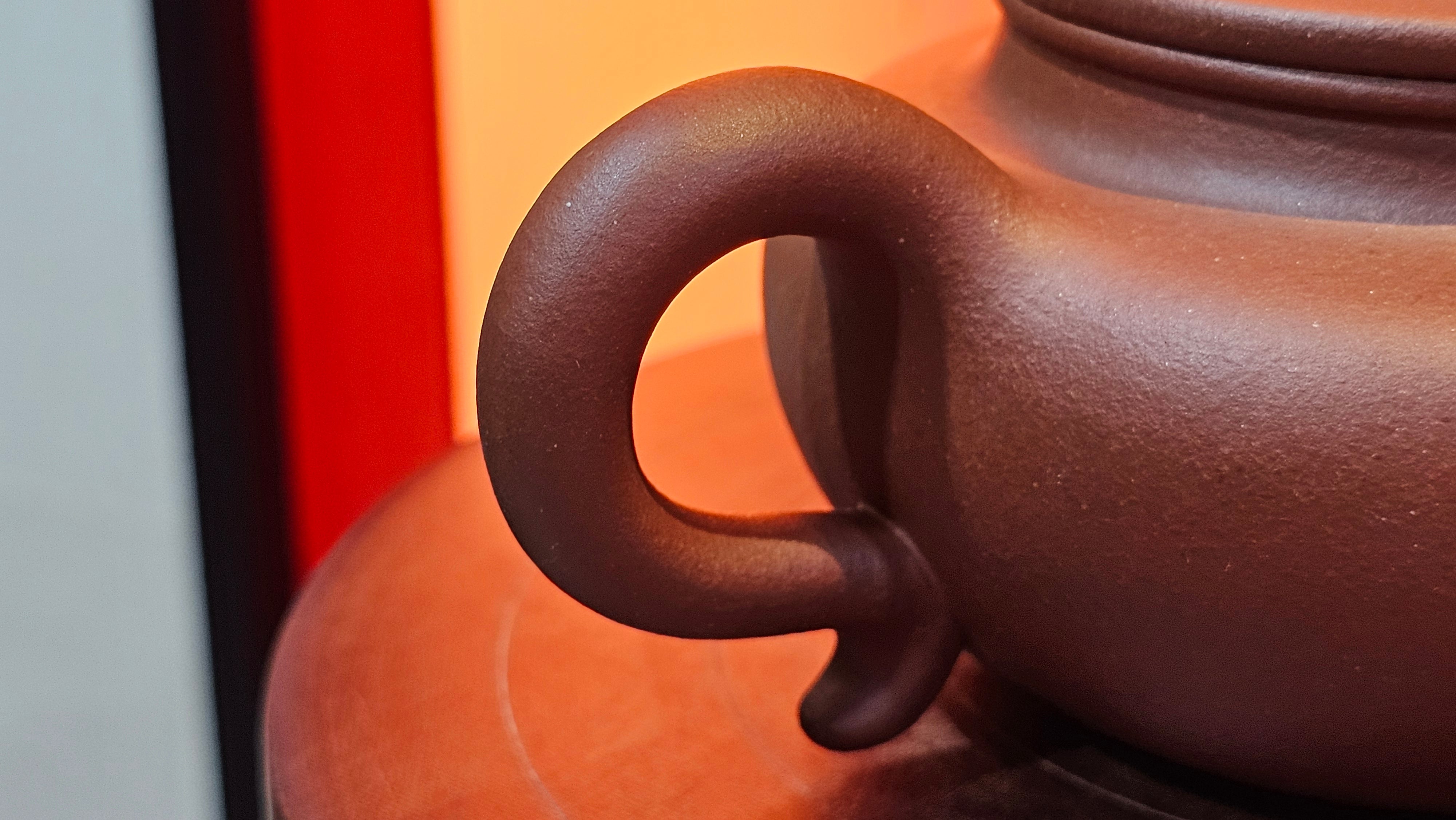 Fang Gu 仿古, 275.3ml, Di Cao Qing Zi Ni 底槽青紫泥, by our Collaborative Craftsman Chen Fa Chu 陈法初 ~ Congratulations!to Mr I.B.! 0256hrs 9th August 2025, Vienna, VA!