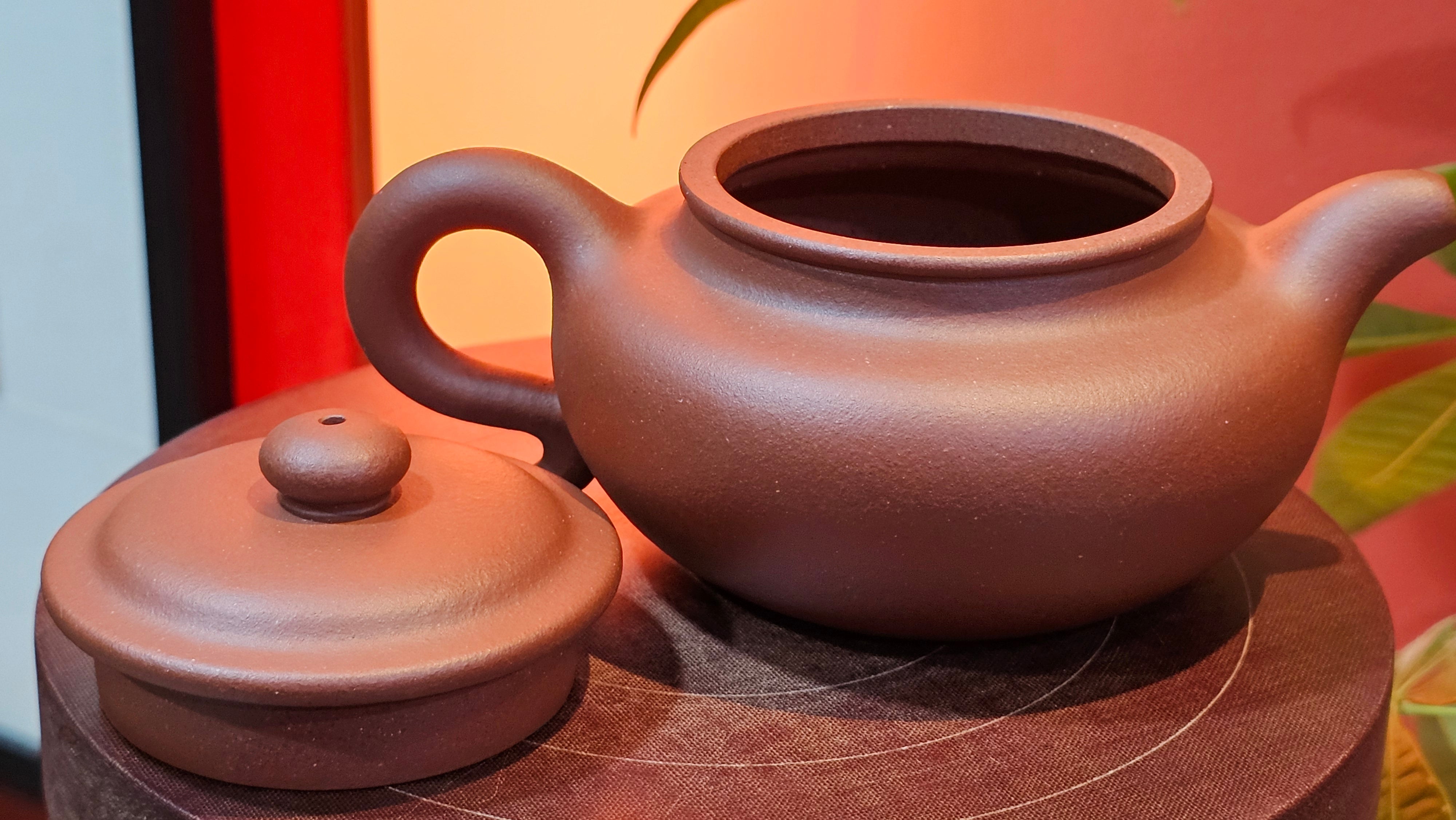 Fang Gu 仿古, 275.3ml, Di Cao Qing Zi Ni 底槽青紫泥, by our Collaborative Craftsman Chen Fa Chu 陈法初 ~ Congratulations!to Mr I.B.! 0256hrs 9th August 2025, Vienna, VA!