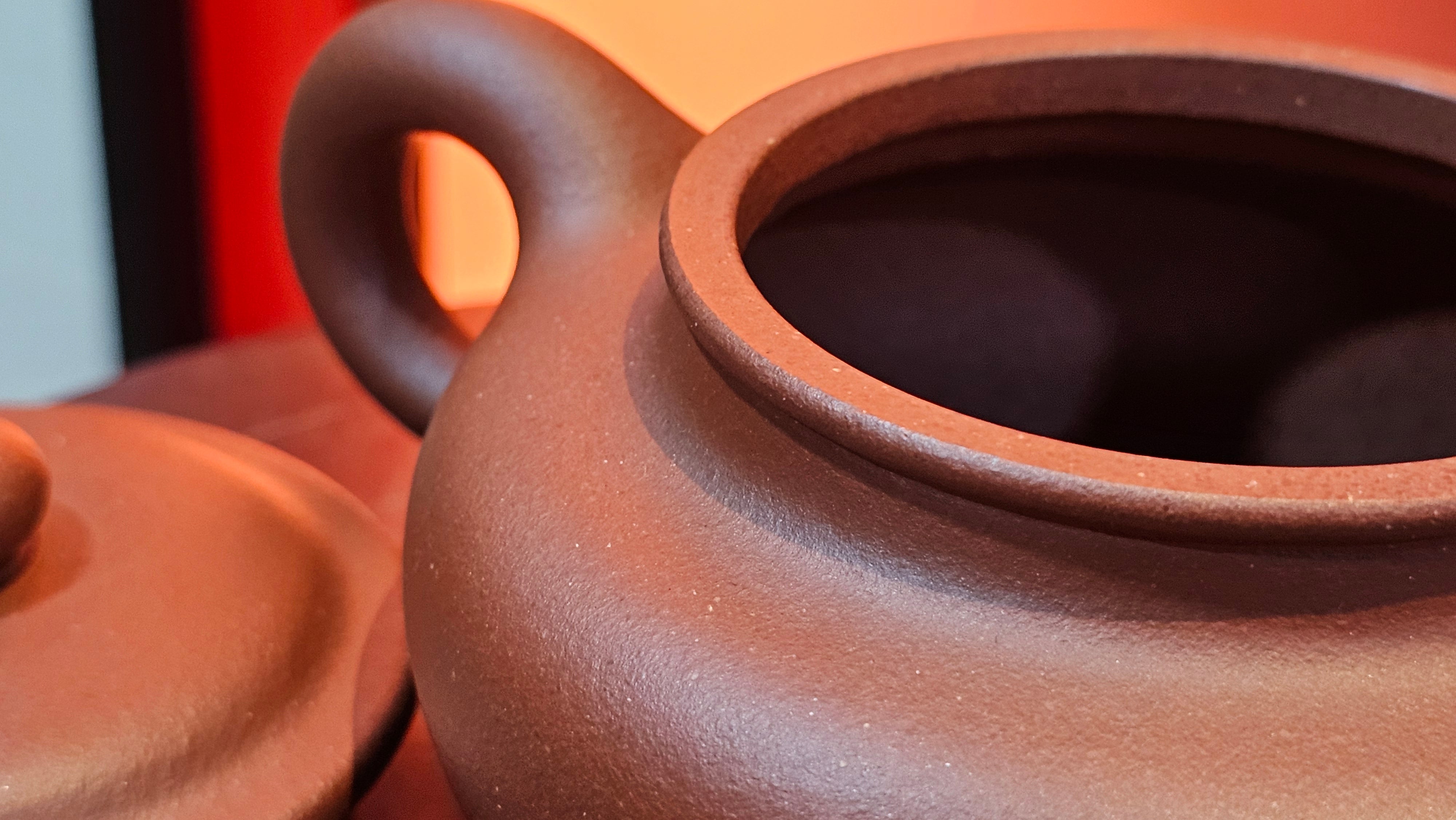 Fang Gu 仿古, 275.3ml, Di Cao Qing Zi Ni 底槽青紫泥, by our Collaborative Craftsman Chen Fa Chu 陈法初 ~ Congratulations!to Mr I.B.! 0256hrs 9th August 2025, Vienna, VA!