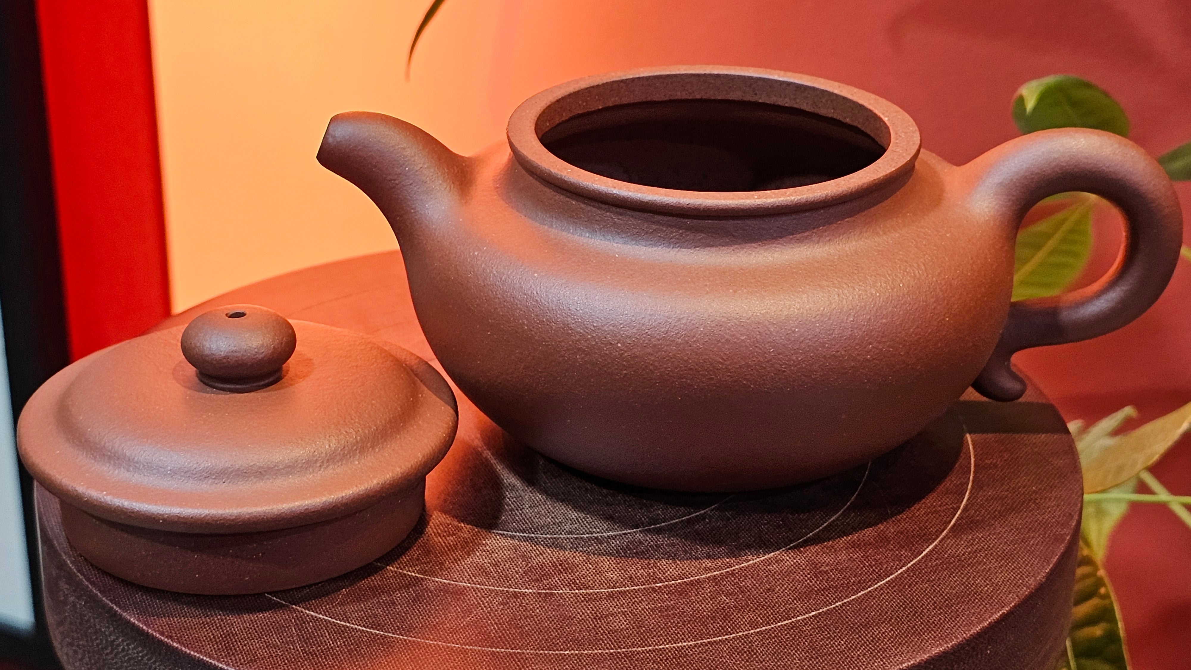 Fang Gu 仿古, 275.3ml, Di Cao Qing Zi Ni 底槽青紫泥, by our Collaborative Craftsman Chen Fa Chu 陈法初 ~ Congratulations!to Mr I.B.! 0256hrs 9th August 2025, Vienna, VA!