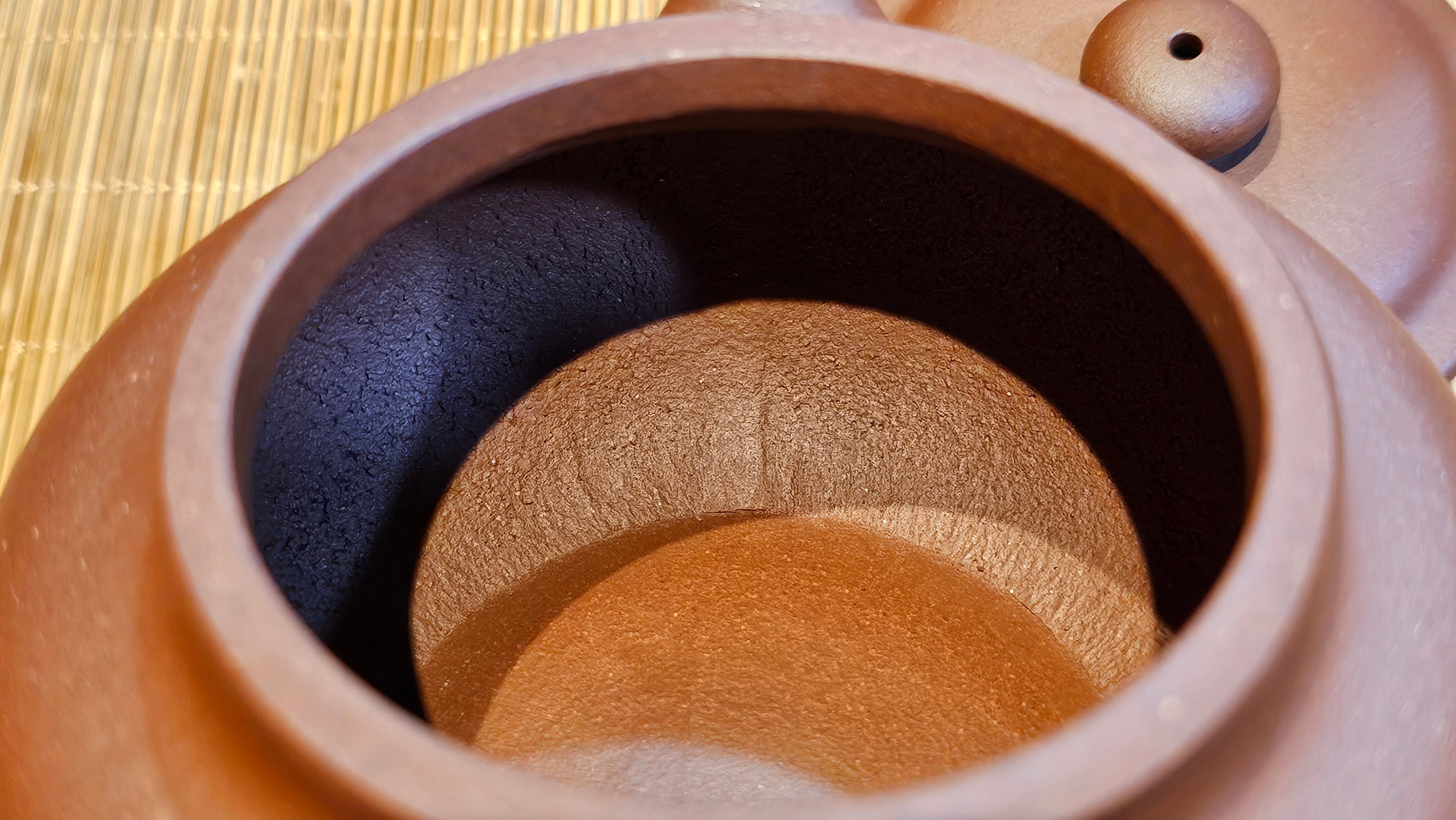 Fang Gu 仿古, 275.3ml, Di Cao Qing Zi Ni 底槽青紫泥, by our Collaborative Craftsman Chen Fa Chu 陈法初 ~ Congratulations!to Mr I.B.! 0256hrs 9th August 2025, Vienna, VA!