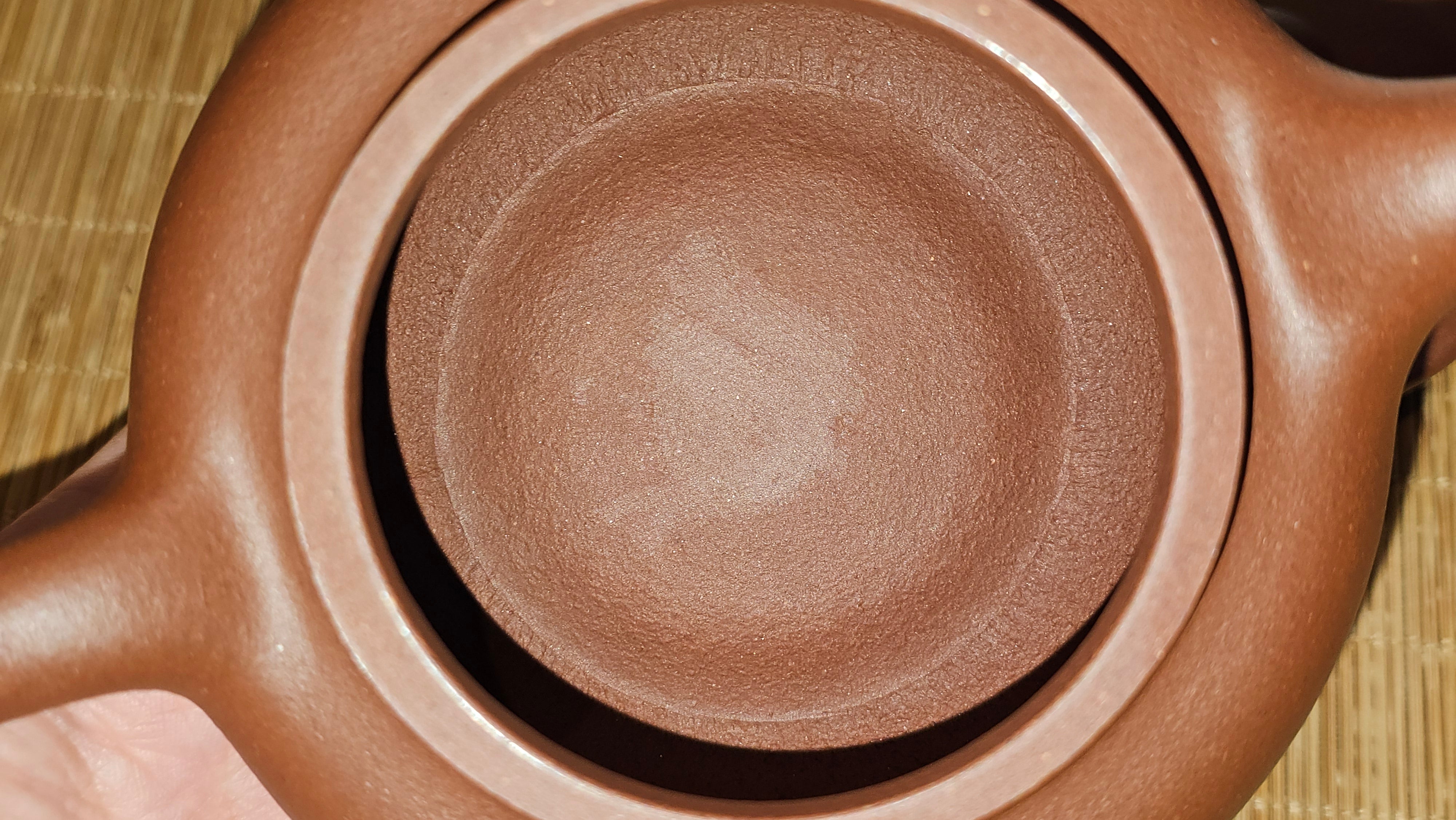 Fang Gu 仿古, 275.3ml, Di Cao Qing Zi Ni 底槽青紫泥, by our Collaborative Craftsman Chen Fa Chu 陈法初 ~ Congratulations!to Mr I.B.! 0256hrs 9th August 2025, Vienna, VA!