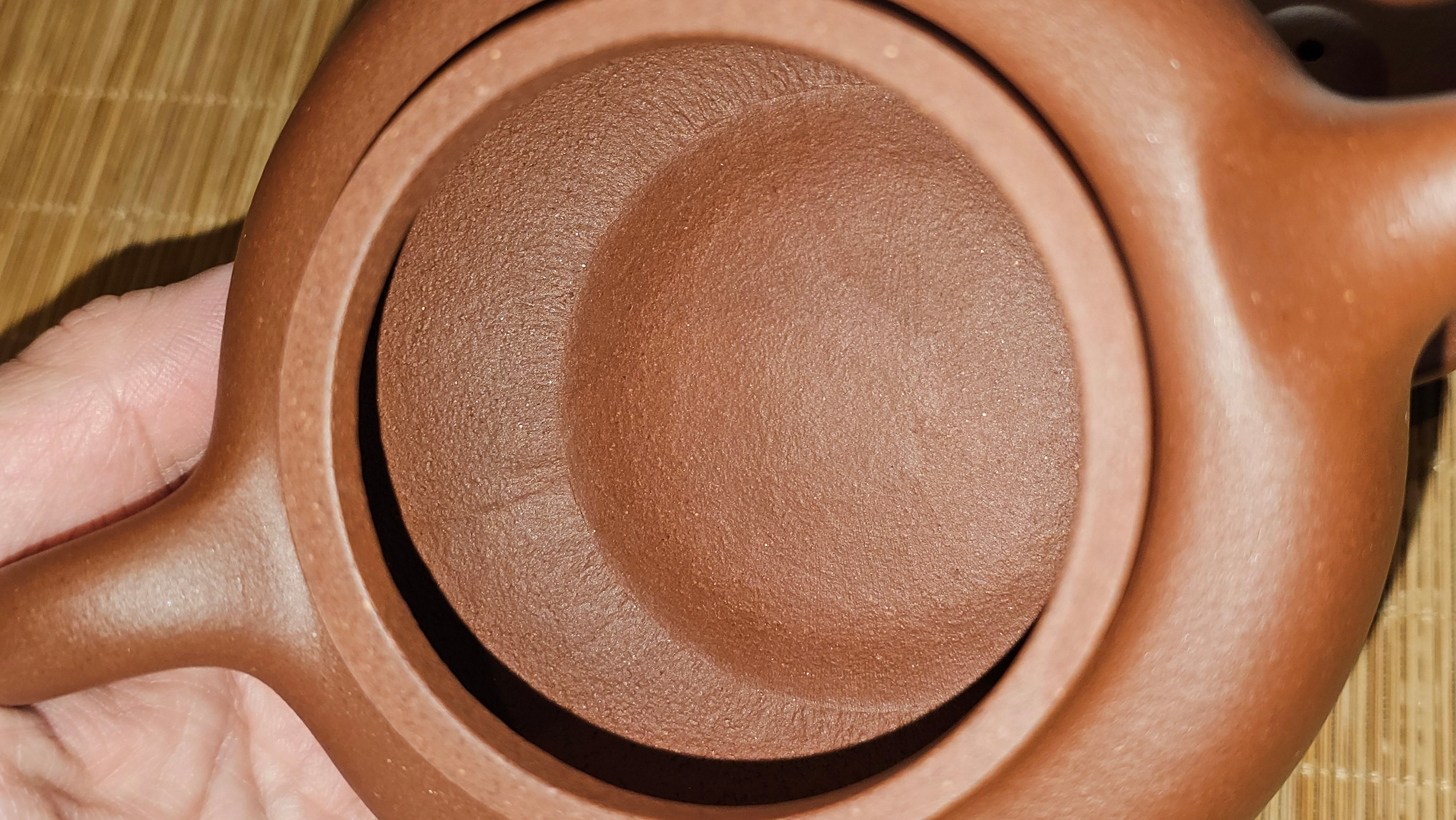 Fang Gu 仿古, 275.3ml, Di Cao Qing Zi Ni 底槽青紫泥, by our Collaborative Craftsman Chen Fa Chu 陈法初 ~ Congratulations!to Mr I.B.! 0256hrs 9th August 2025, Vienna, VA!