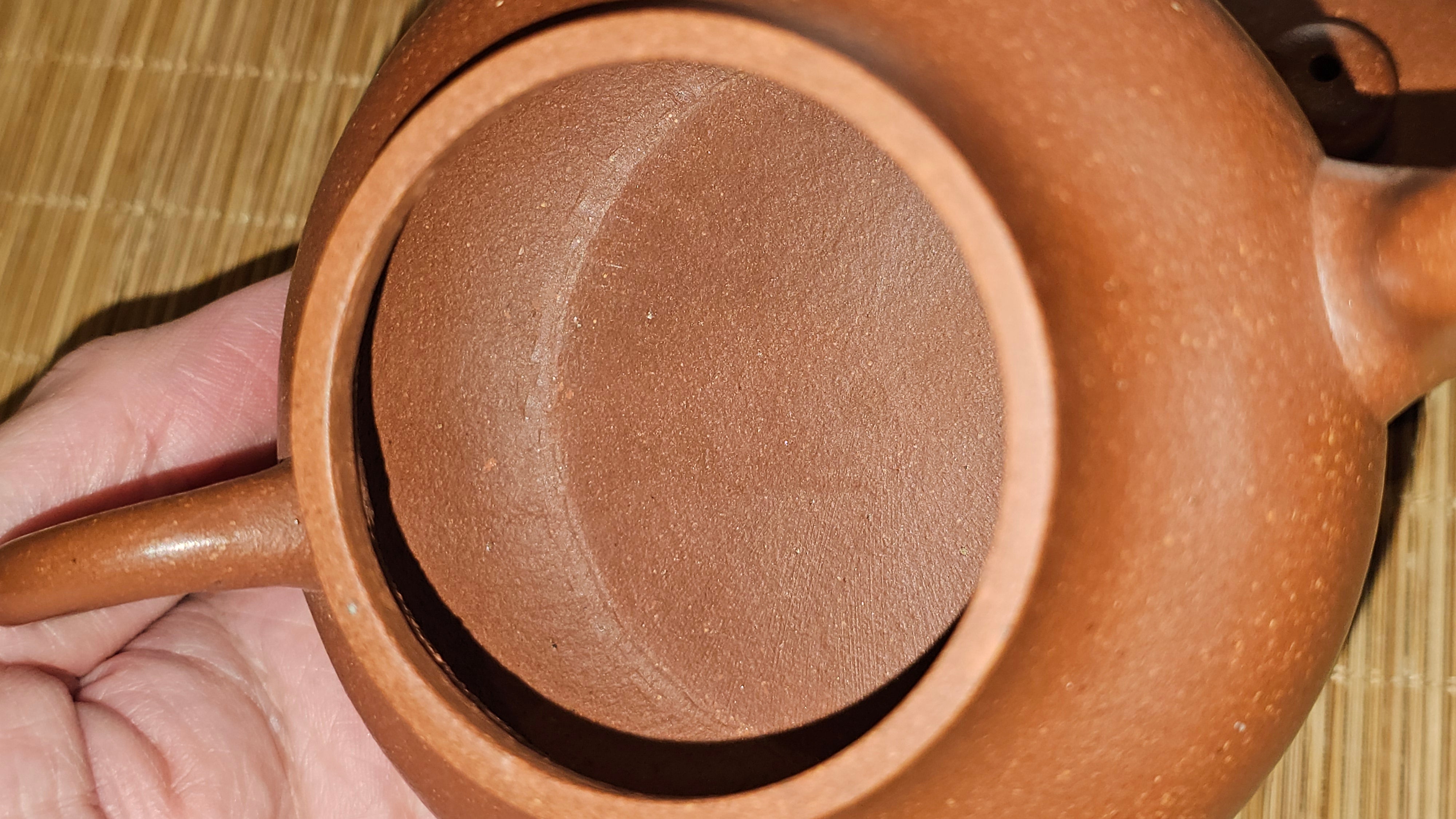 Jun De 君德, 193.7ml, Hong Jiang Po Ni 红降坡泥, by Craftsman Chen Gui Zhi 陈桂枝。(Red JiangPoNi is rarer than Yellow JiangPoNi, XiaoMeiYao ZhuNi & ZhaoZhuang ZhuNi)~Congratulations!to Mr E.W.! 1127hrs 19th Sept 2025, Berkeley, CA.