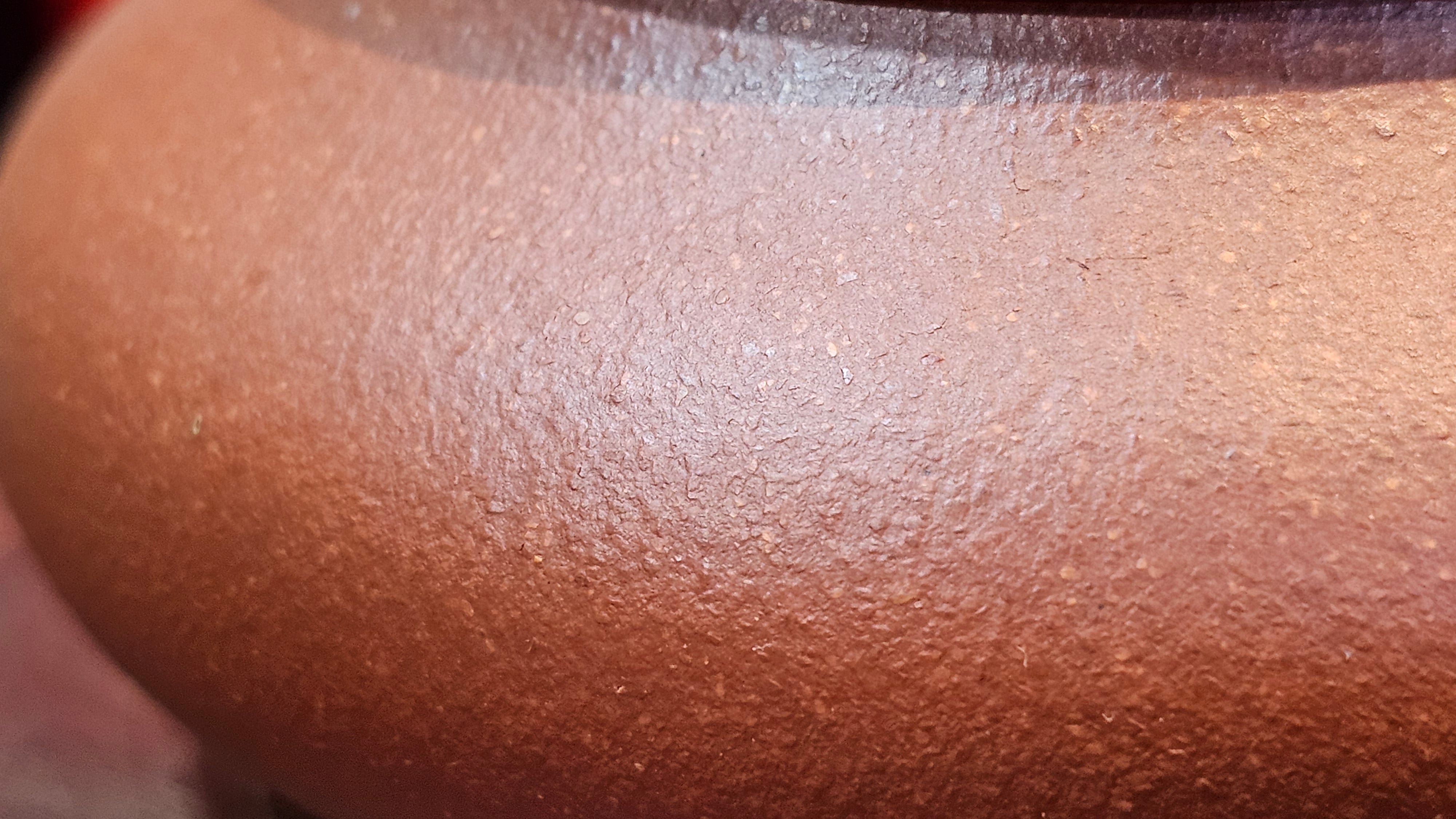 Ming Lu 明炉, 149.6ml, Hong Jiang Po Ni 红降坡泥, by our Collaborative Craftsman Chen Gui Zhi 陈桂枝。(Red JiangPoNi is rarer than Yellow JiangPoNi, XiaoMeiYao ZhuNi & ZhaoZhuang ZhuNi) ~ Congratulations to Prof J.! 2129hrs 5th August 2025, Bowie, MD.