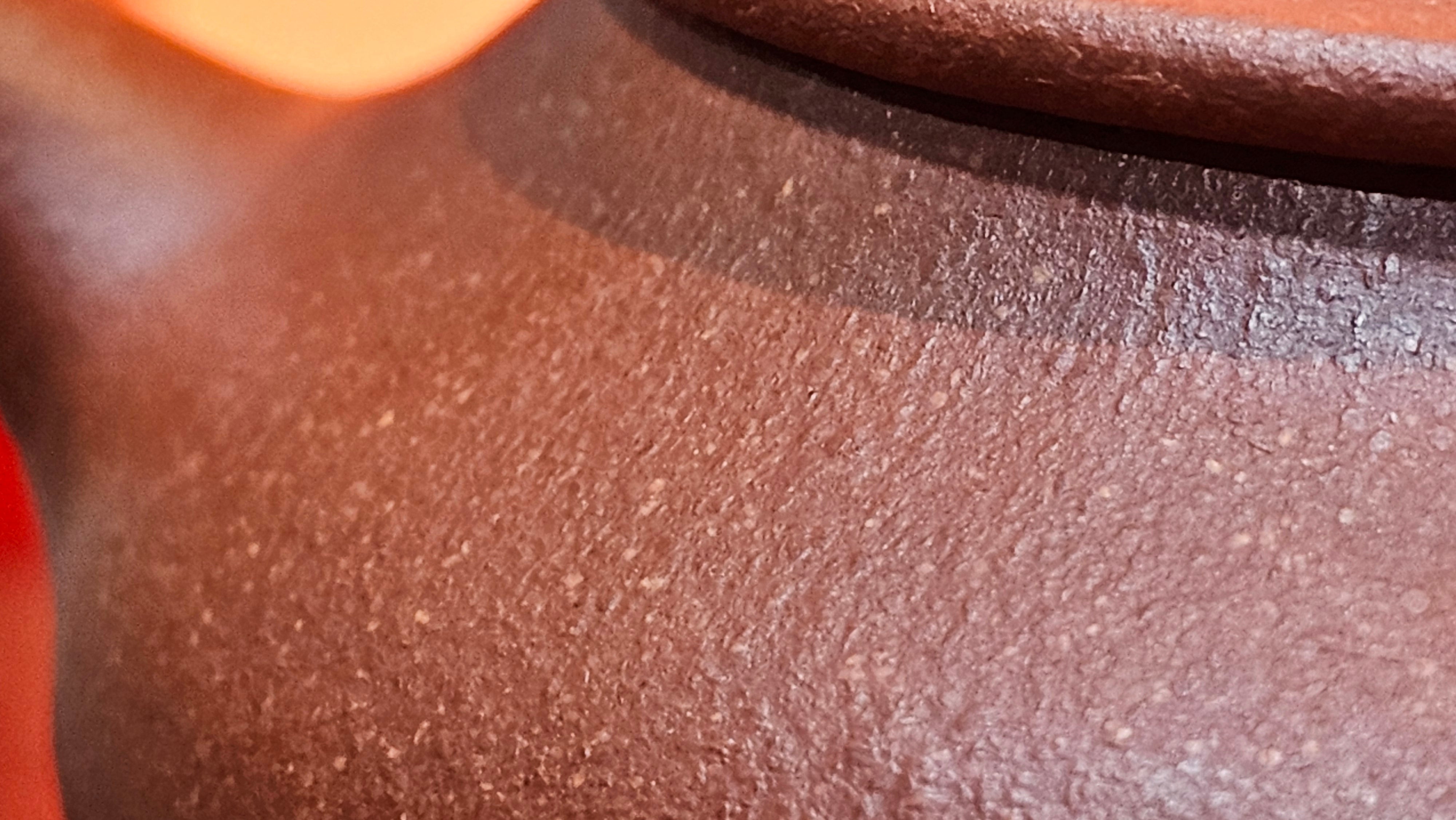 Ming Lu 明炉, 149.6ml, Hong Jiang Po Ni 红降坡泥, by our Collaborative Craftsman Chen Gui Zhi 陈桂枝。(Red JiangPoNi is rarer than Yellow JiangPoNi, XiaoMeiYao ZhuNi & ZhaoZhuang ZhuNi) ~ Congratulations to Prof J.! 2129hrs 5th August 2025, Bowie, MD.