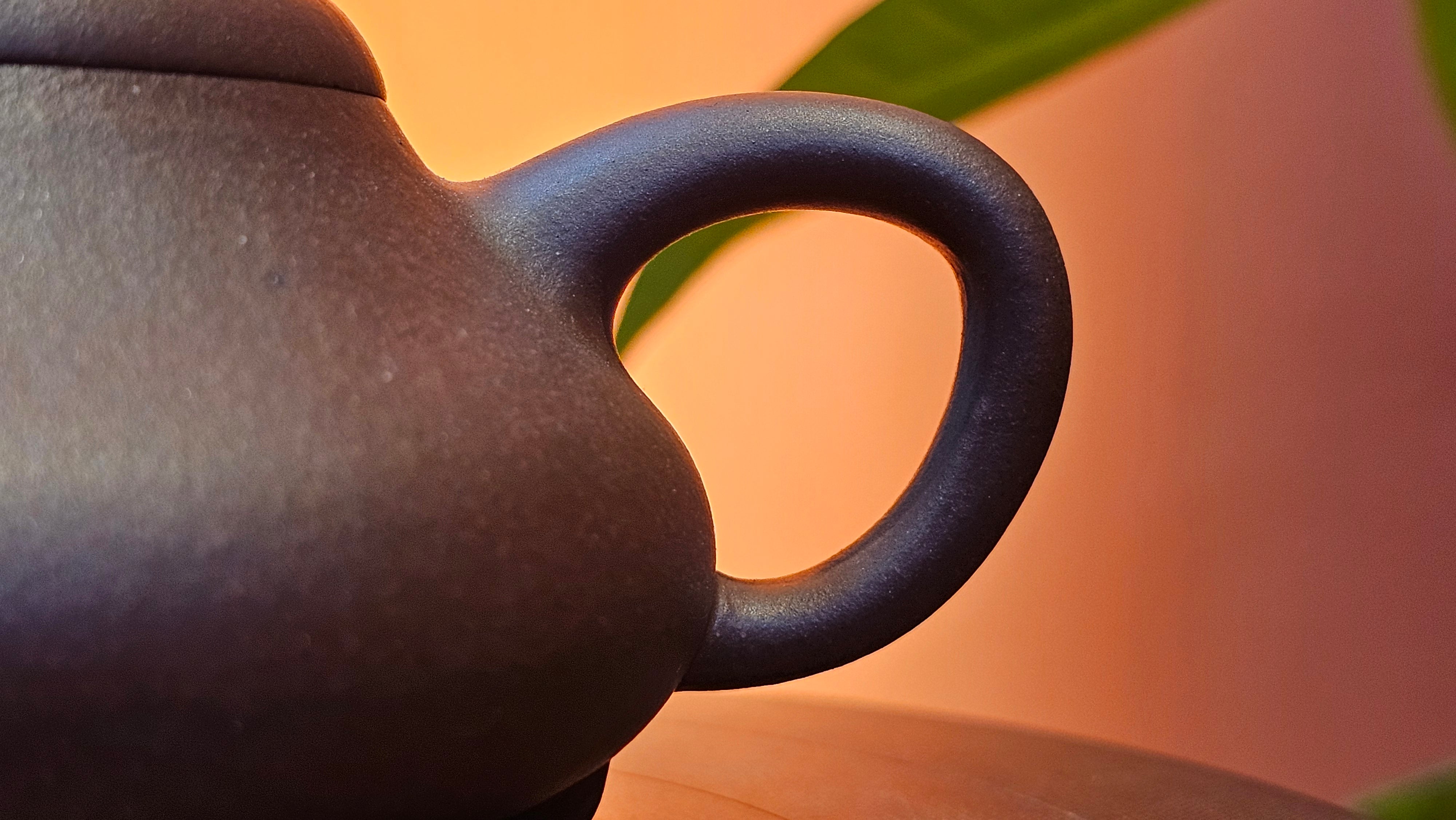 Jian Piao 见瓢, 186.6ml, Di Cao Qing Zi Ni 底槽青紫泥, by our Craftsman Li Qiu Lin 李秋林 ~!Congratulations to Mr A.A., 0617hrs!5th Oct 2025, Port Franks! Canada🇨🇦!