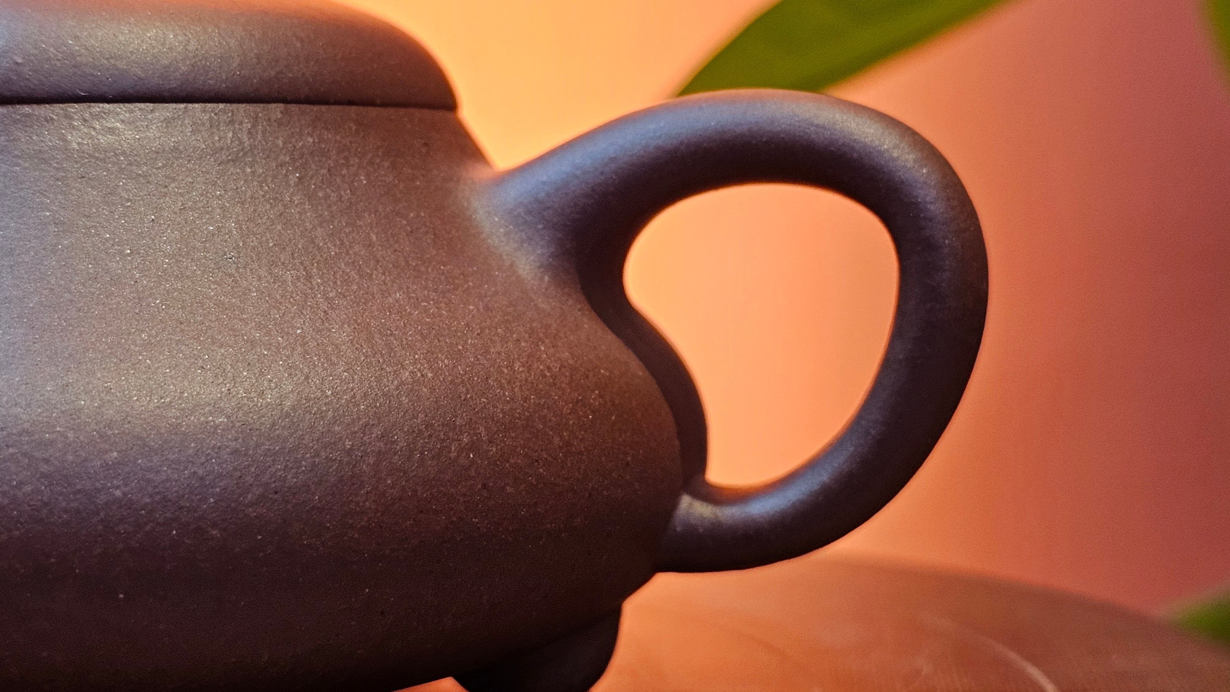 Jian Piao 见瓢, 186.6ml, Di Cao Qing Zi Ni 底槽青紫泥, by our Craftsman Li Qiu Lin 李秋林 ~!Congratulations to Mr A.A., 0617hrs!5th Oct 2025, Port Franks! Canada🇨🇦!