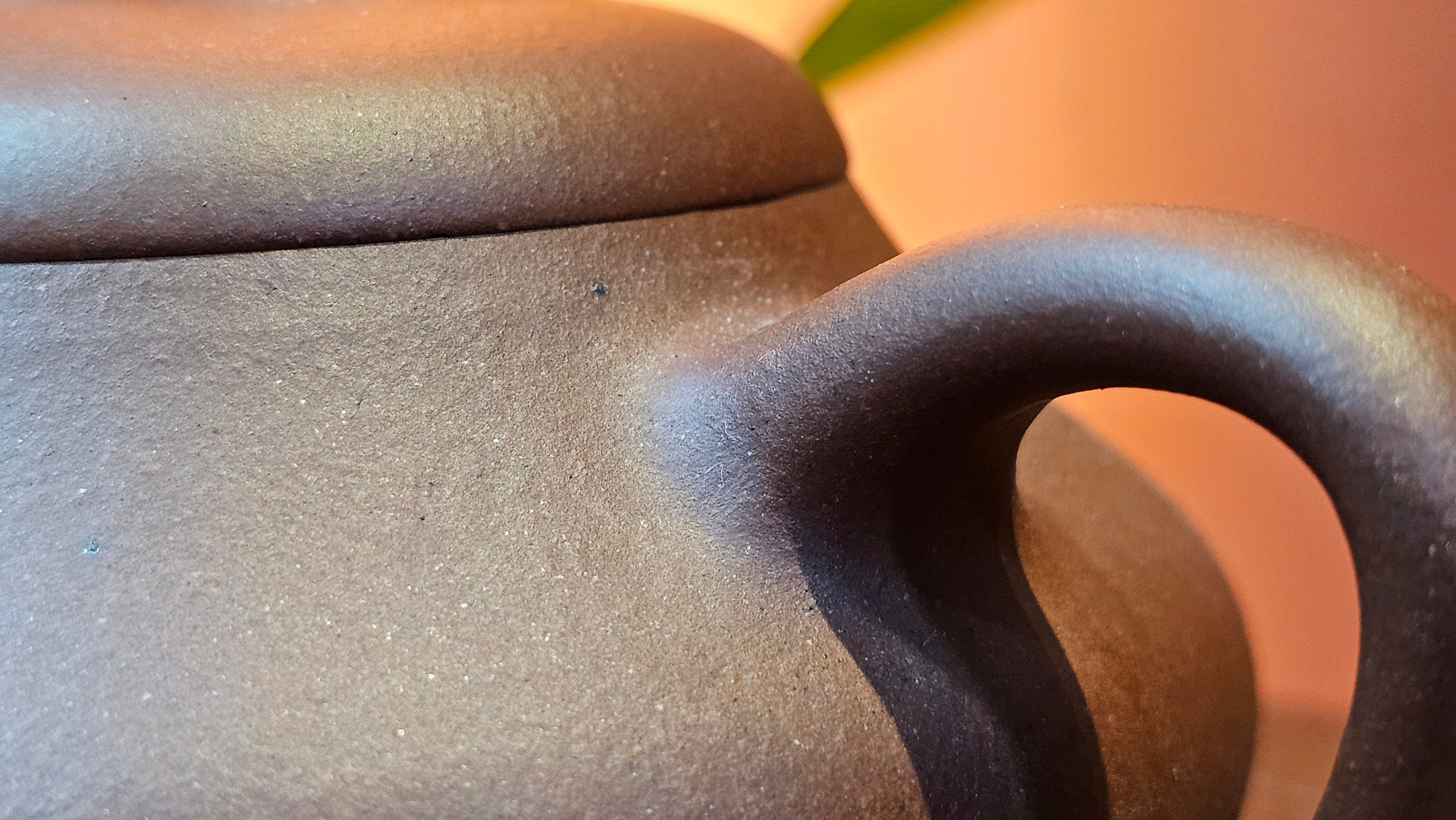 Jian Piao 见瓢, 186.6ml, Di Cao Qing Zi Ni 底槽青紫泥, by our Craftsman Li Qiu Lin 李秋林 ~!Congratulations to Mr A.A., 0617hrs!5th Oct 2025, Port Franks! Canada🇨🇦!