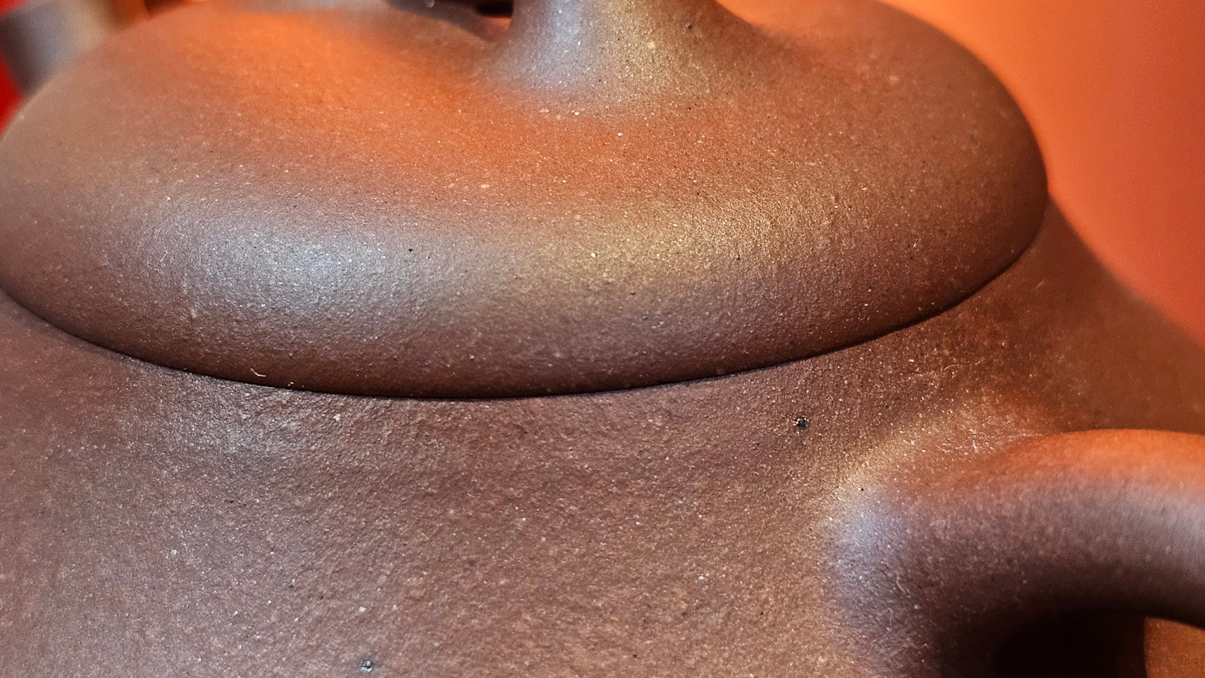 Jian Piao 见瓢, 186.6ml, Di Cao Qing Zi Ni 底槽青紫泥, by our Craftsman Li Qiu Lin 李秋林 ~!Congratulations to Mr A.A., 0617hrs!5th Oct 2025, Port Franks! Canada🇨🇦!