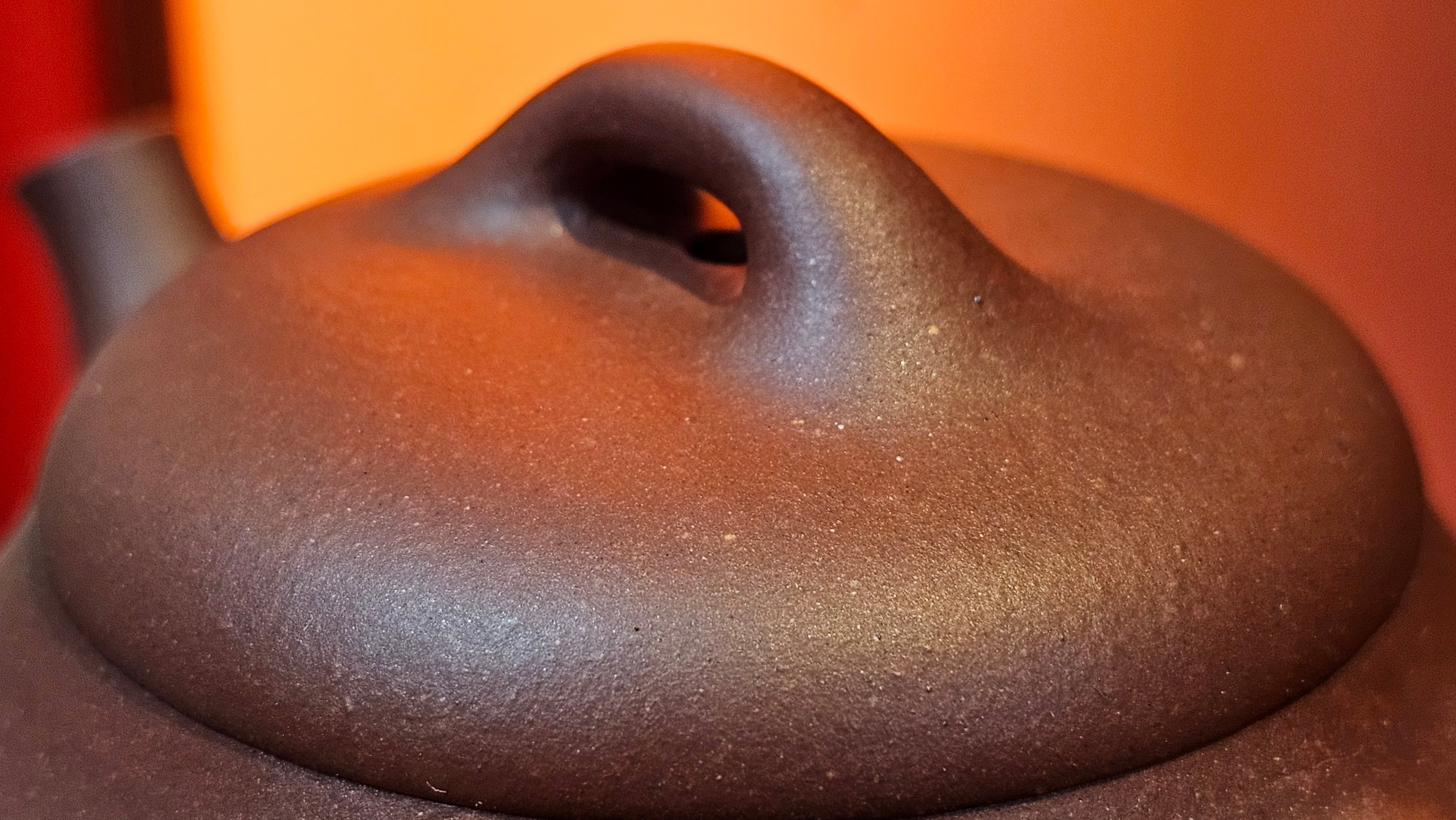 Jian Piao 见瓢, 186.6ml, Di Cao Qing Zi Ni 底槽青紫泥, by our Craftsman Li Qiu Lin 李秋林 ~!Congratulations to Mr A.A., 0617hrs!5th Oct 2025, Port Franks! Canada🇨🇦!