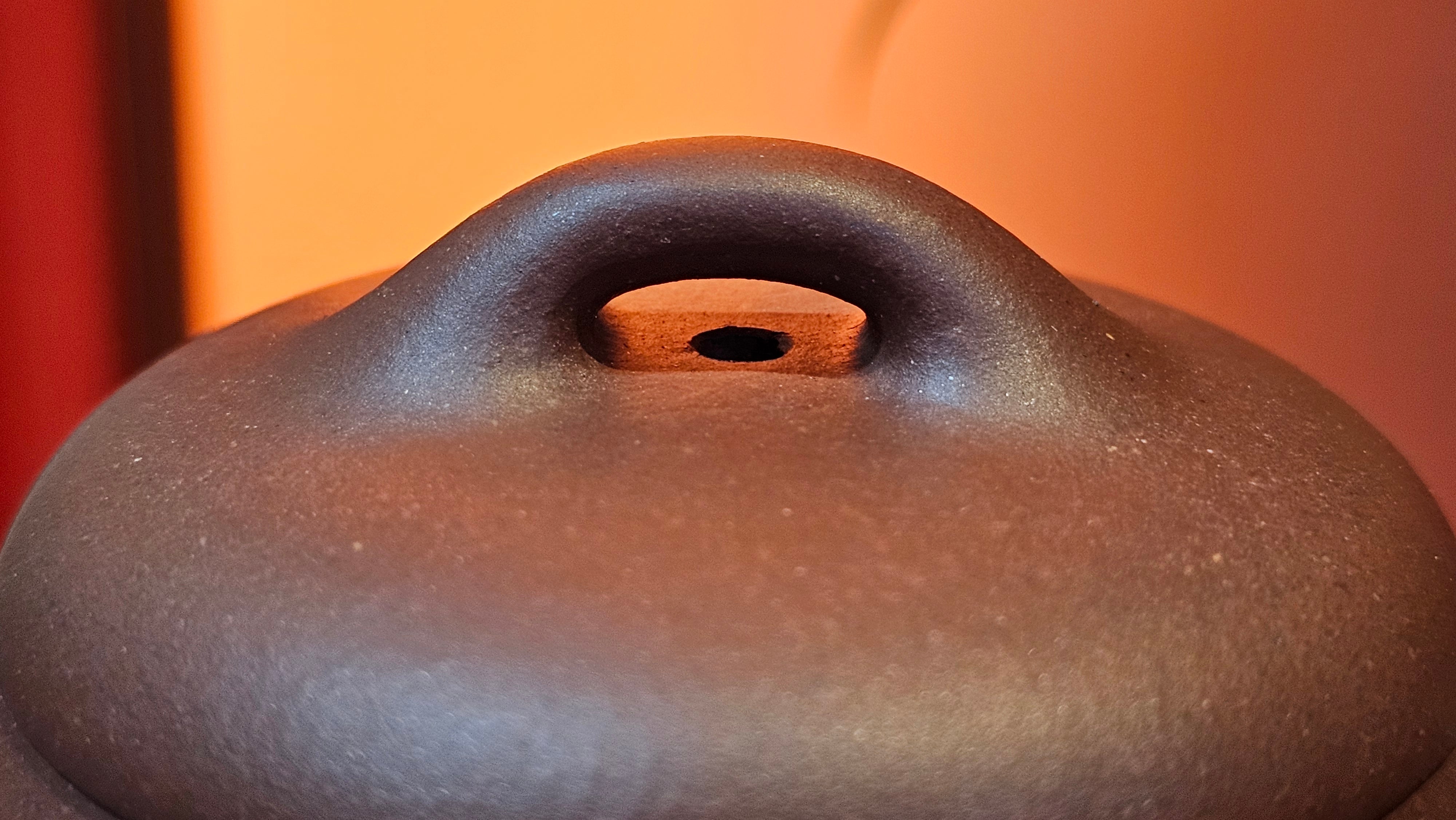 Jian Piao 见瓢, 186.6ml, Di Cao Qing Zi Ni 底槽青紫泥, by our Craftsman Li Qiu Lin 李秋林 ~!Congratulations to Mr A.A., 0617hrs!5th Oct 2025, Port Franks! Canada🇨🇦!