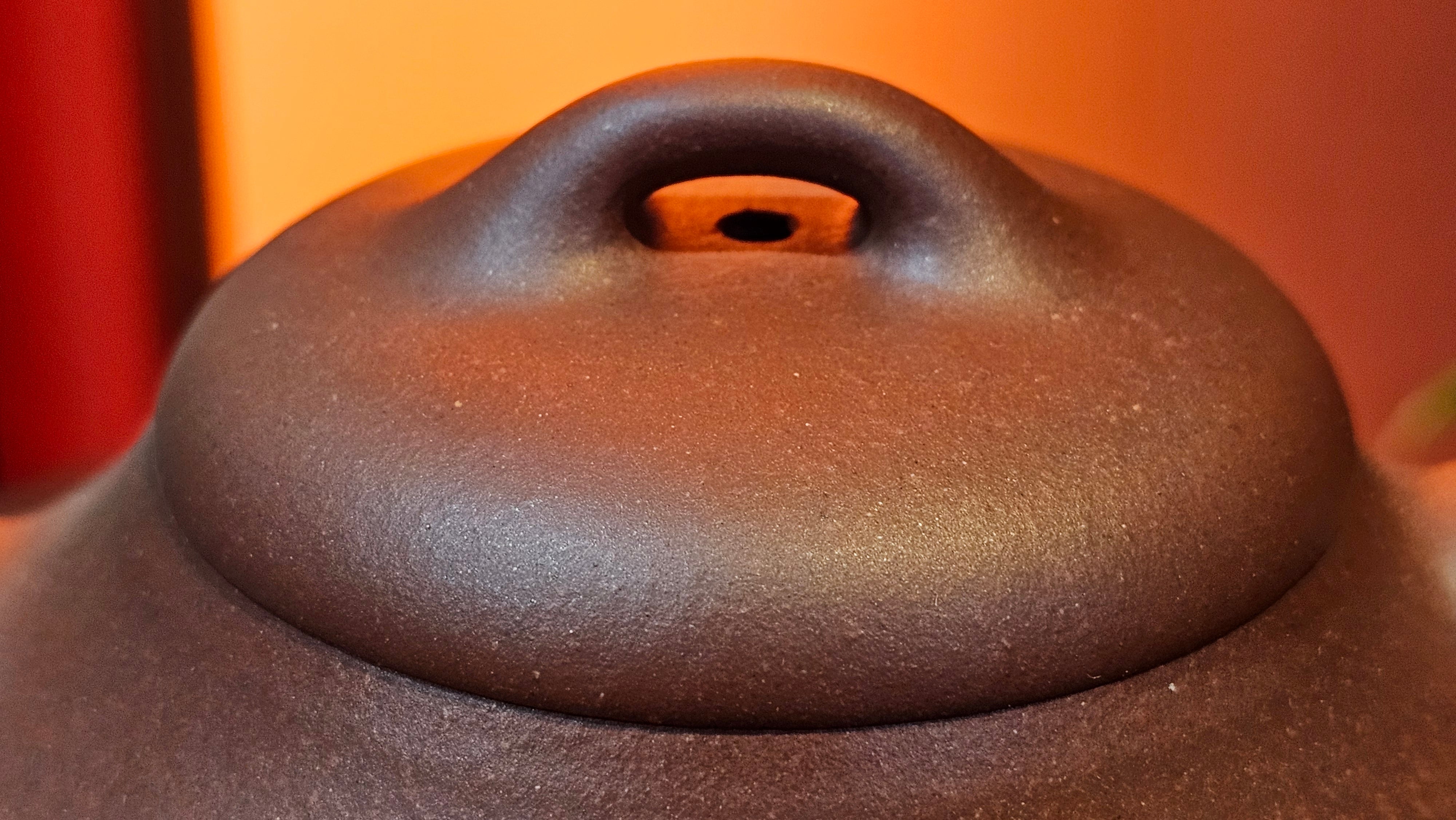 Jian Piao 见瓢, 186.6ml, Di Cao Qing Zi Ni 底槽青紫泥, by our Craftsman Li Qiu Lin 李秋林 ~!Congratulations to Mr A.A., 0617hrs!5th Oct 2025, Port Franks! Canada🇨🇦!