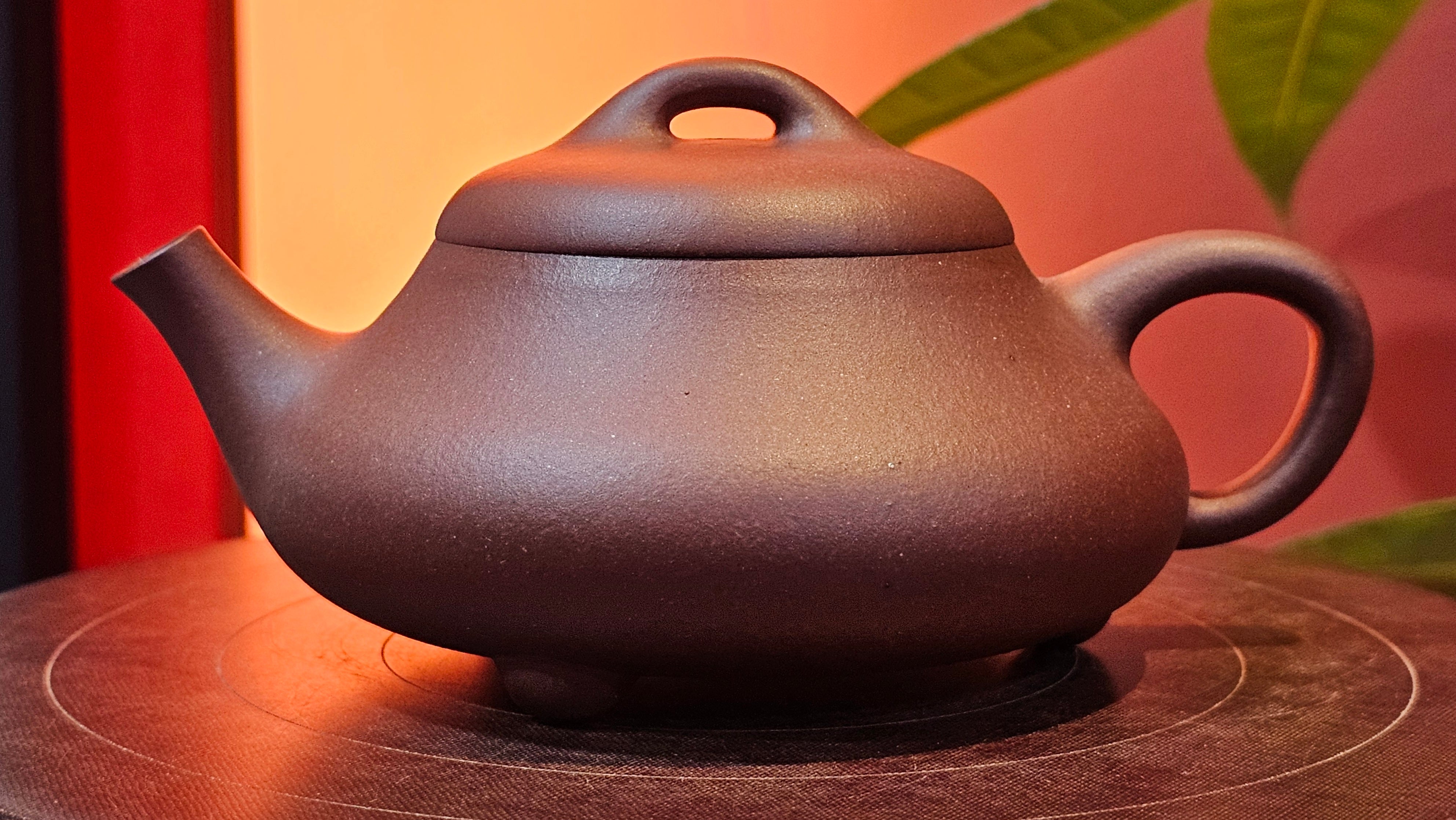 Jian Piao 见瓢, 186.6ml, Di Cao Qing Zi Ni 底槽青紫泥, by our Craftsman Li Qiu Lin 李秋林 ~!Congratulations to Mr A.A., 0617hrs!5th Oct 2025, Port Franks! Canada🇨🇦!